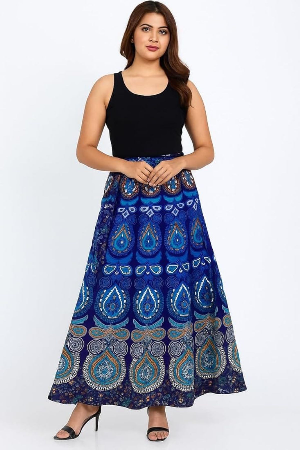Women's Printed Cotton Skirts