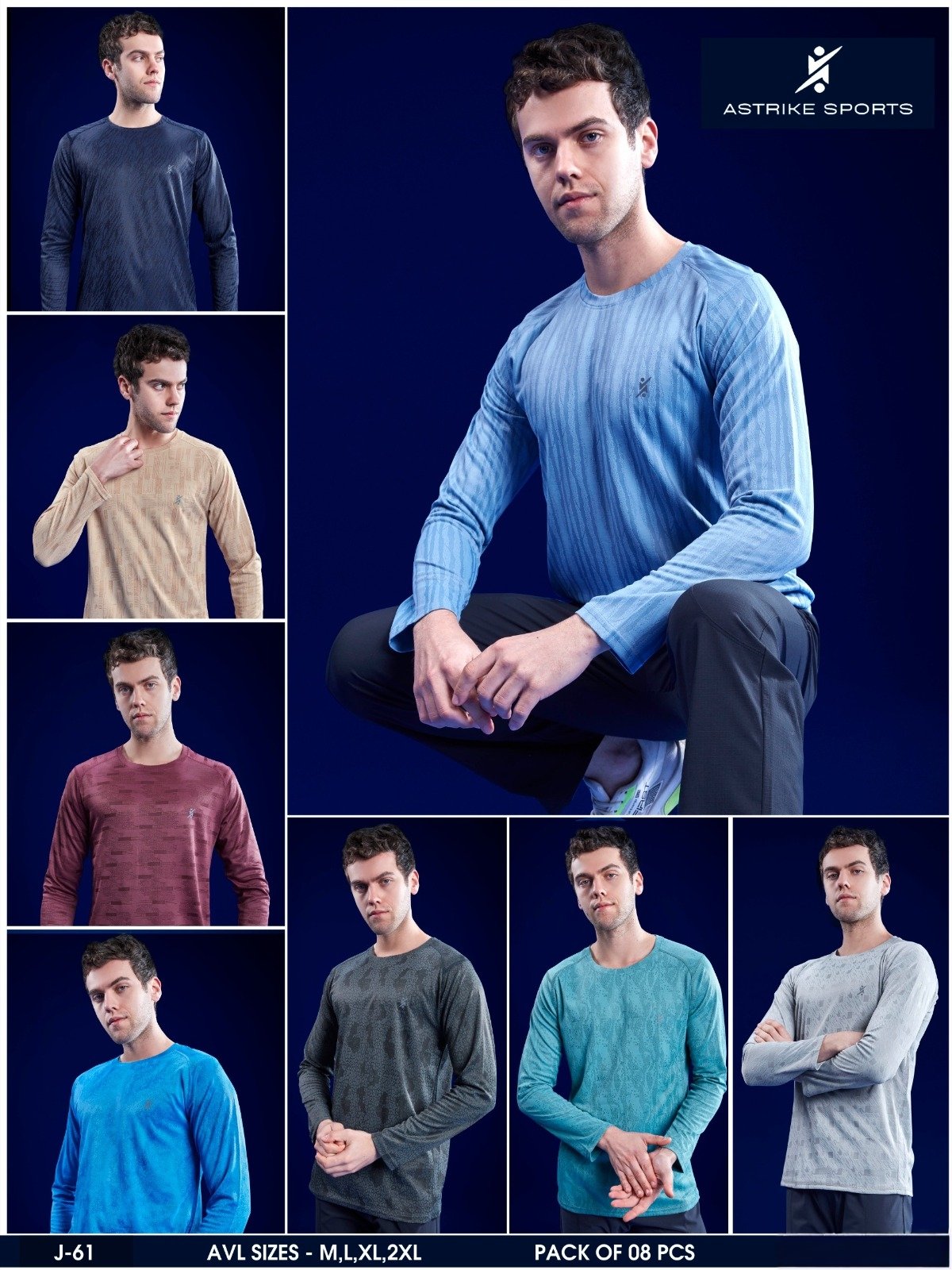 Men's T-Shirts Set- J-61