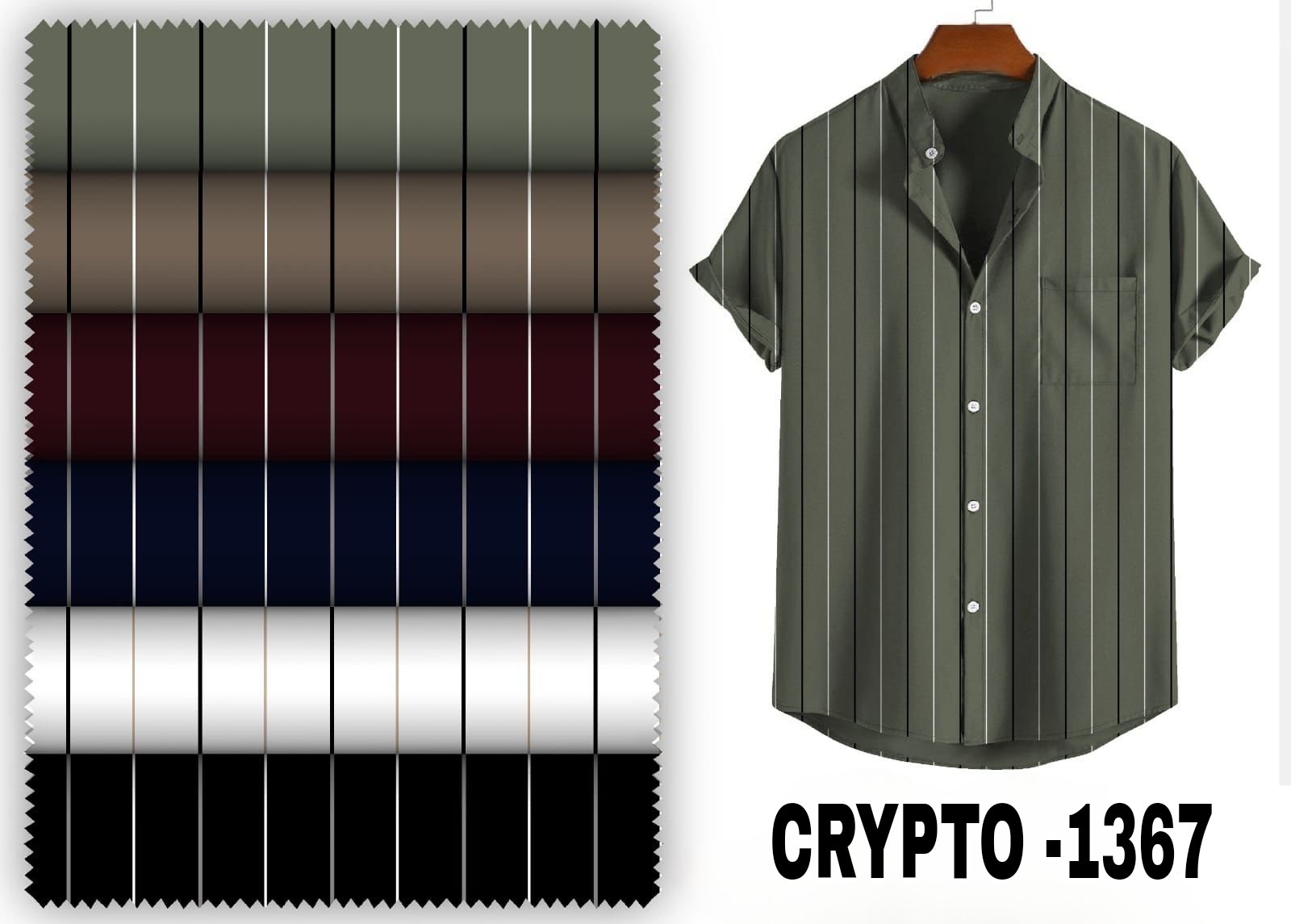 Ranker Men's Shirts- Crypto 1357
