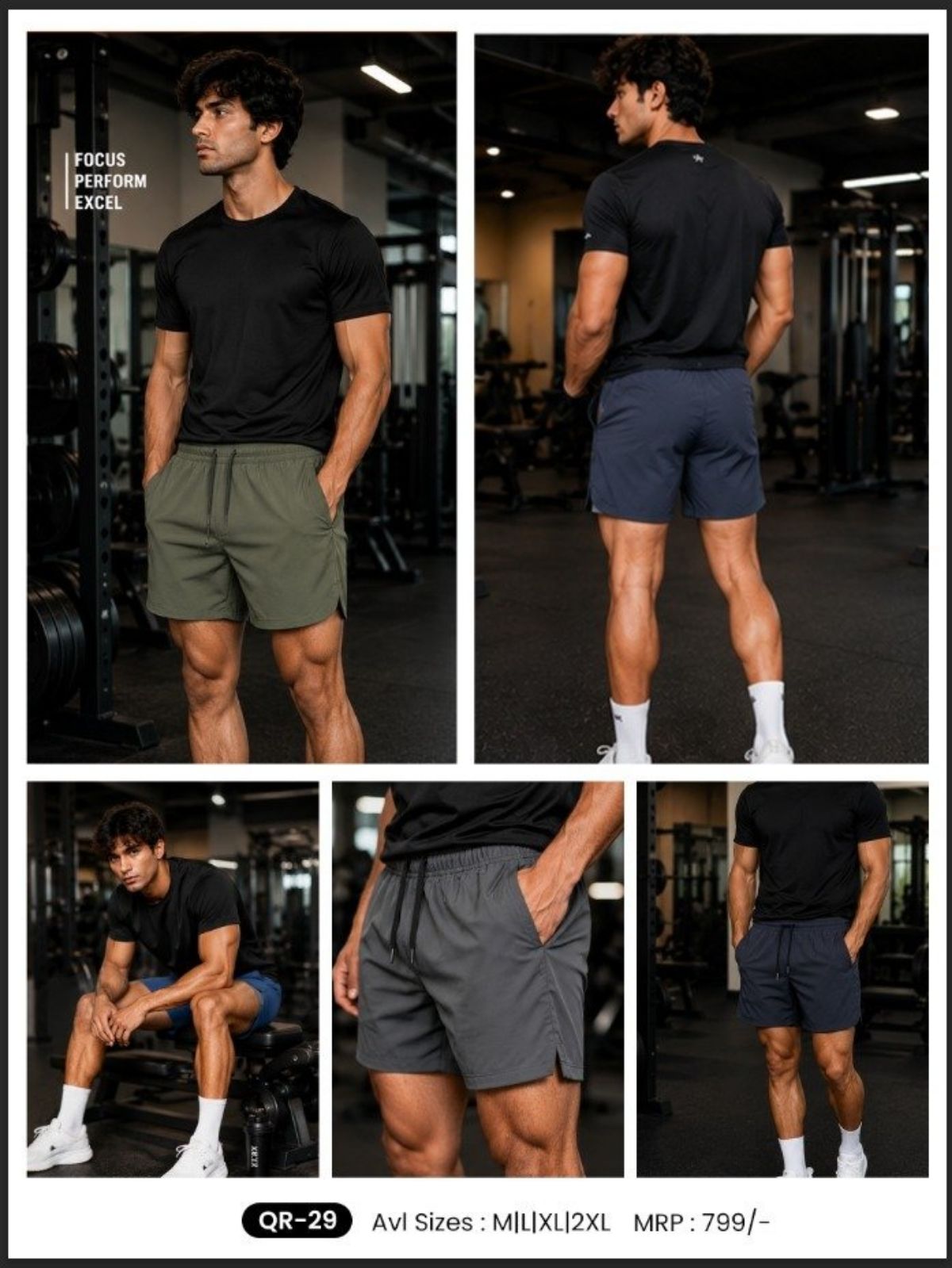 Men's Shorts- QR-29