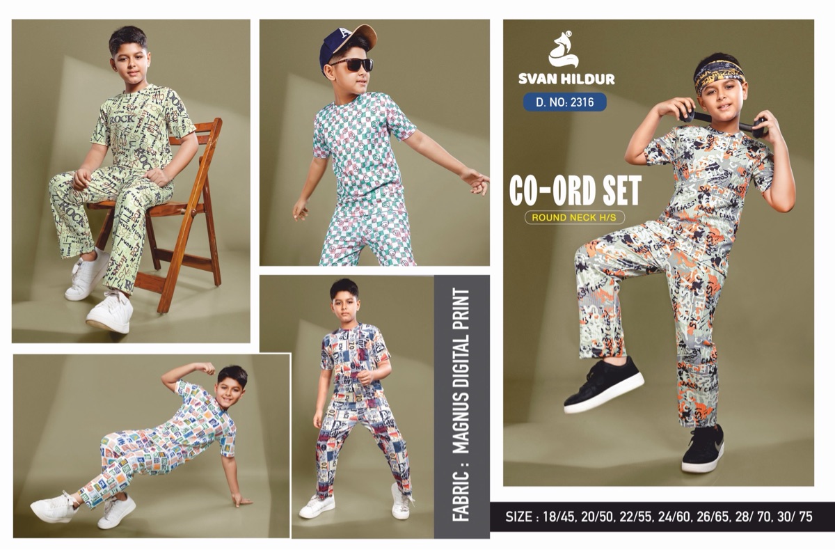 Printed codset for kids