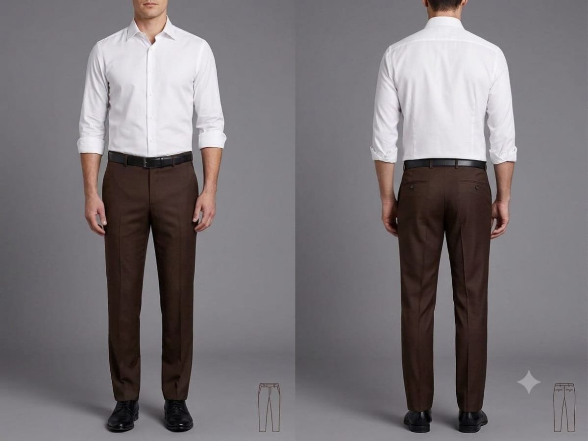 KRX Men's Imported Twill Fabric Polofit Pants - HL-07