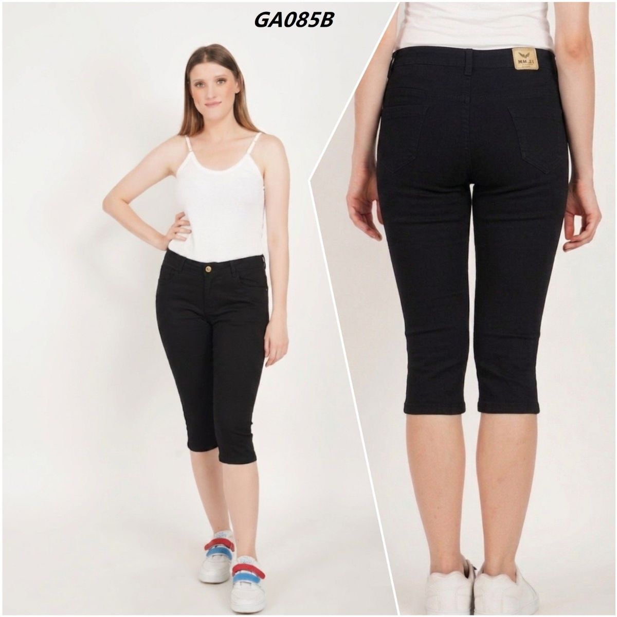Women's Capri Jean's- D No-GA085