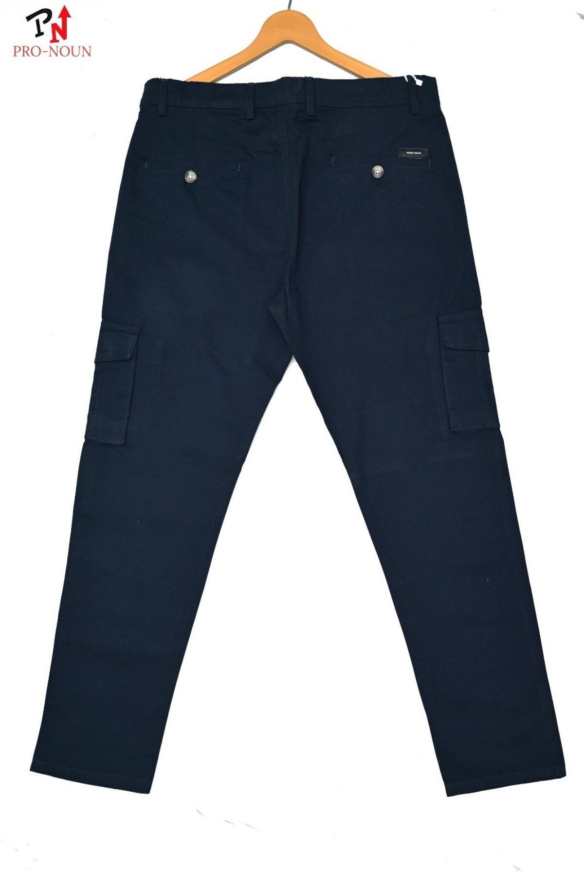 Pro-Noun Men's Straight Fit Cargo Pants D No- 1779- Navy