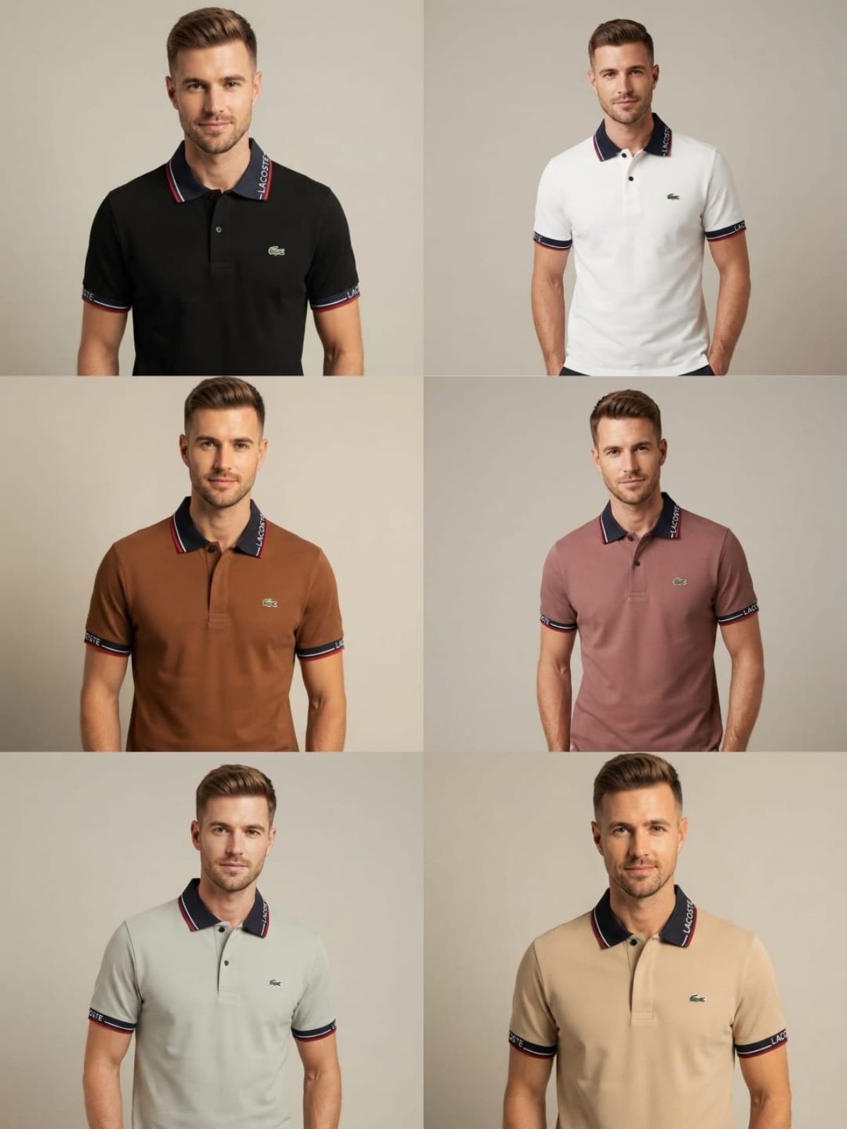 Polo Collared Neck T-shirts For Men's