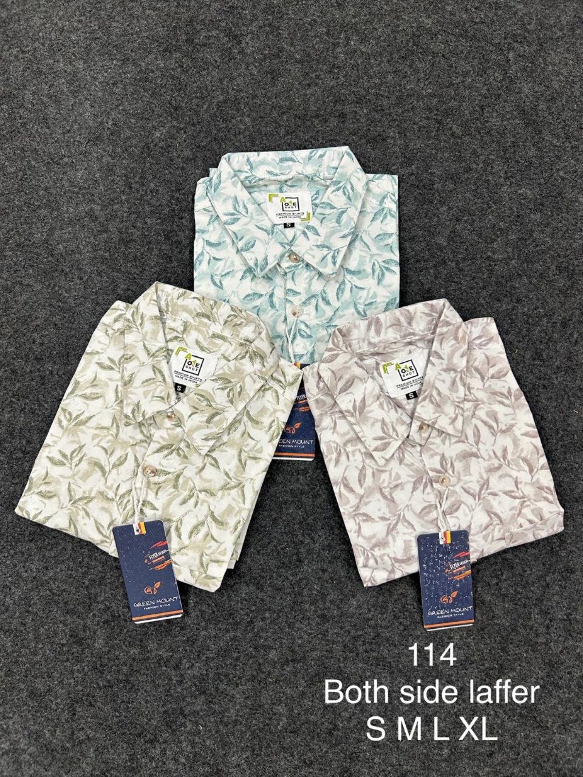 Shree Yash Both Side Laffer Men's Shirts-114