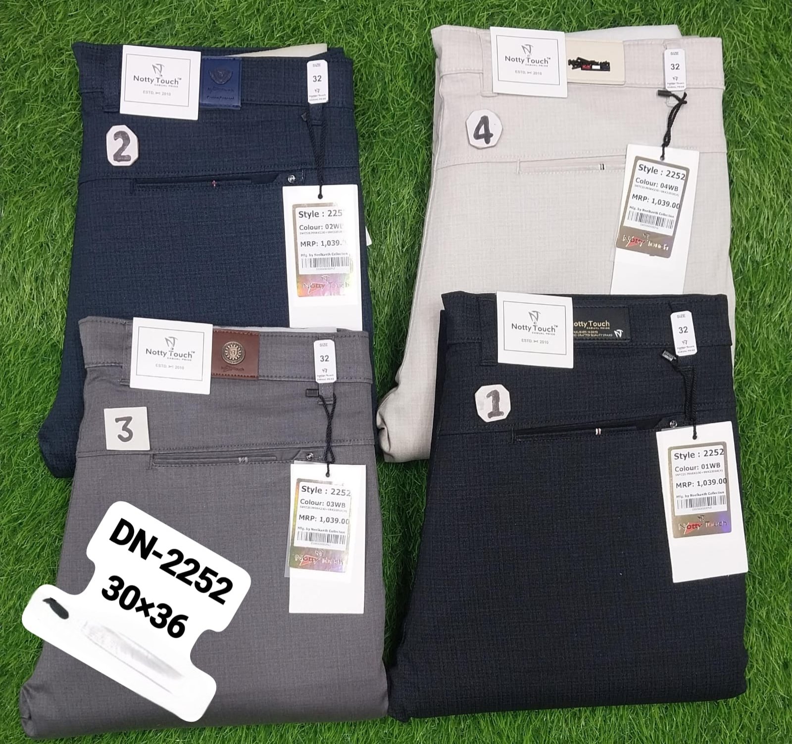 Men's Formal Pants- 2252