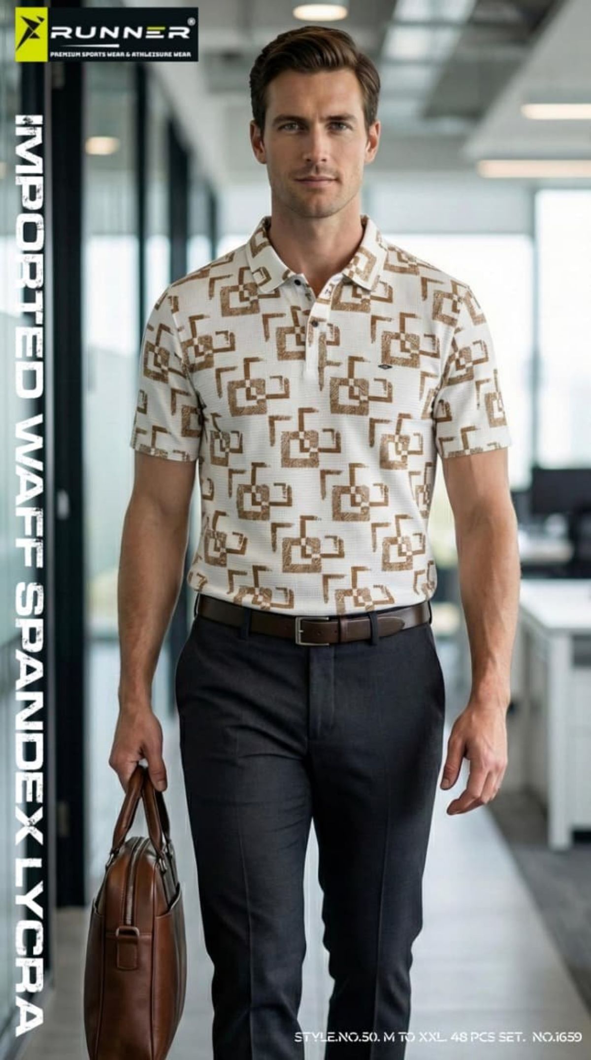 RUNNER Men's T-shirts Set D No- 50
