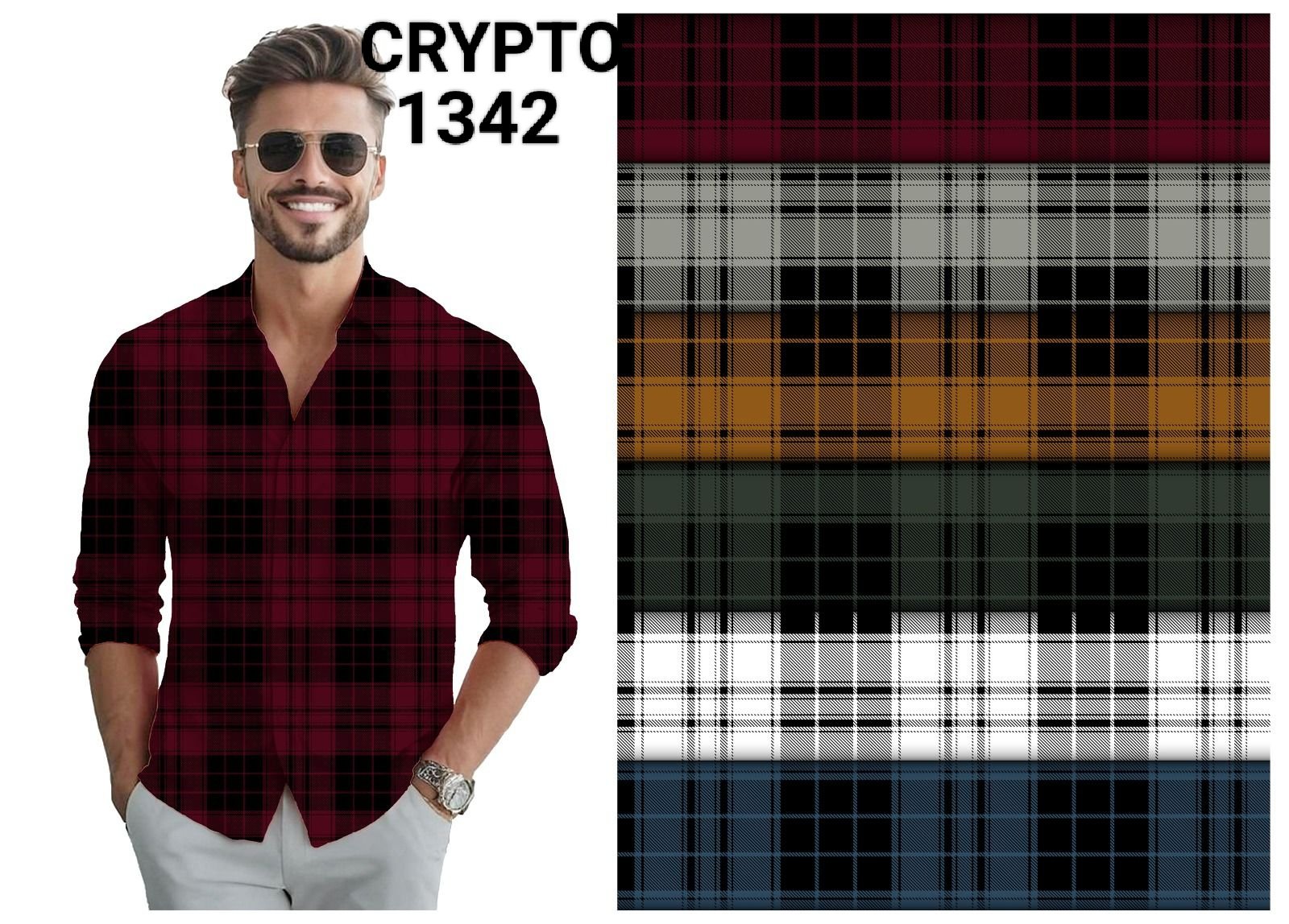 Ranker Men's Shirts- Crypto 1342