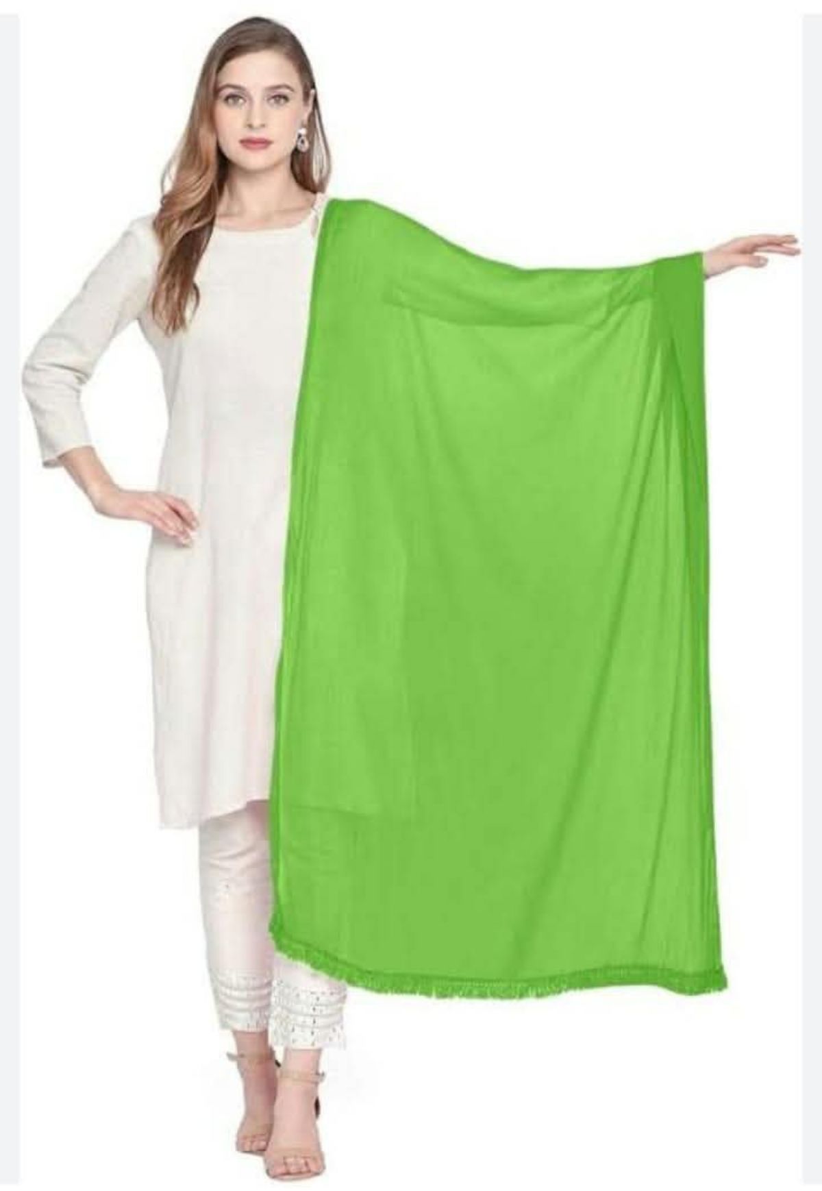 Women's Plain Dupatta
