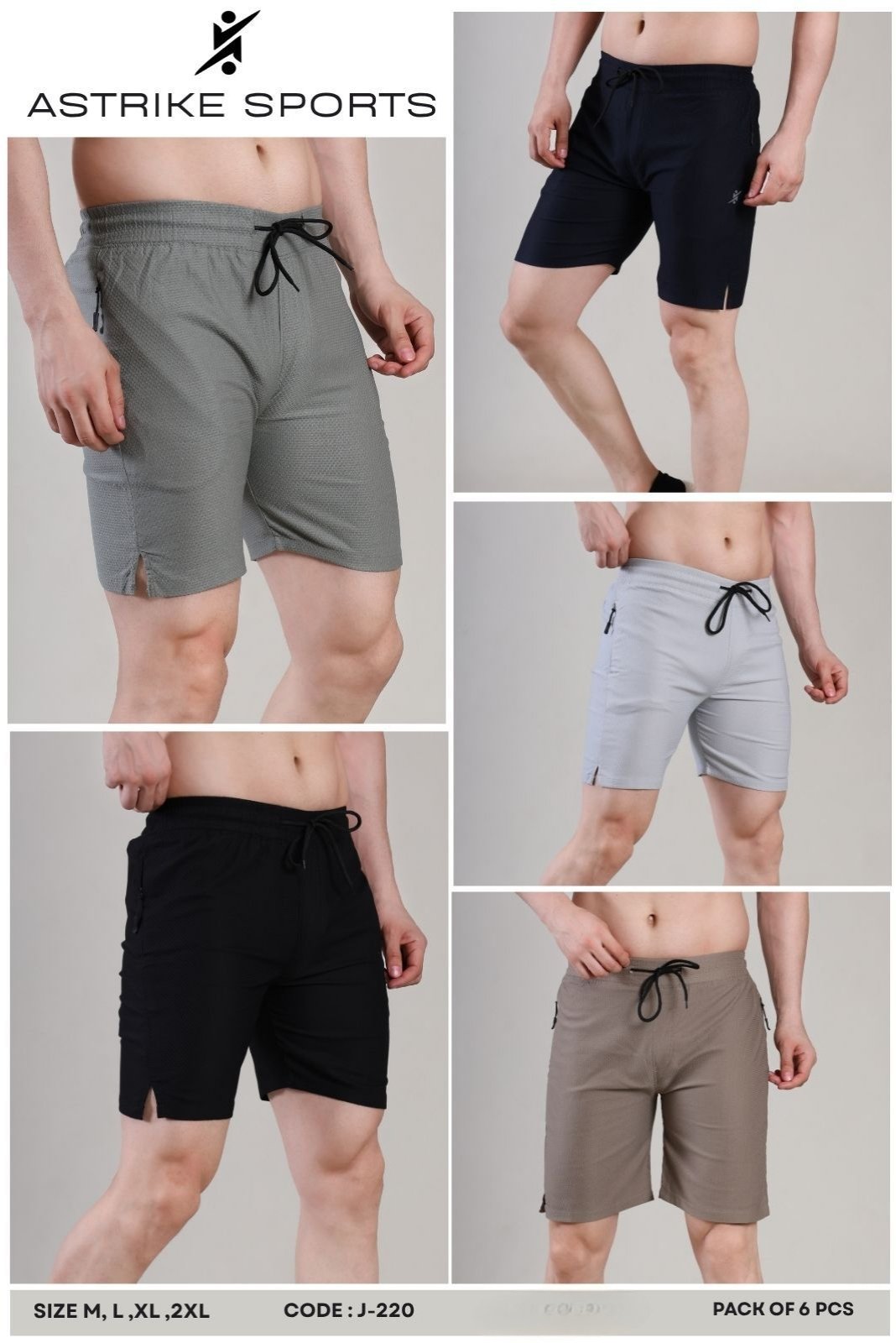 Men's Shorts- J-220