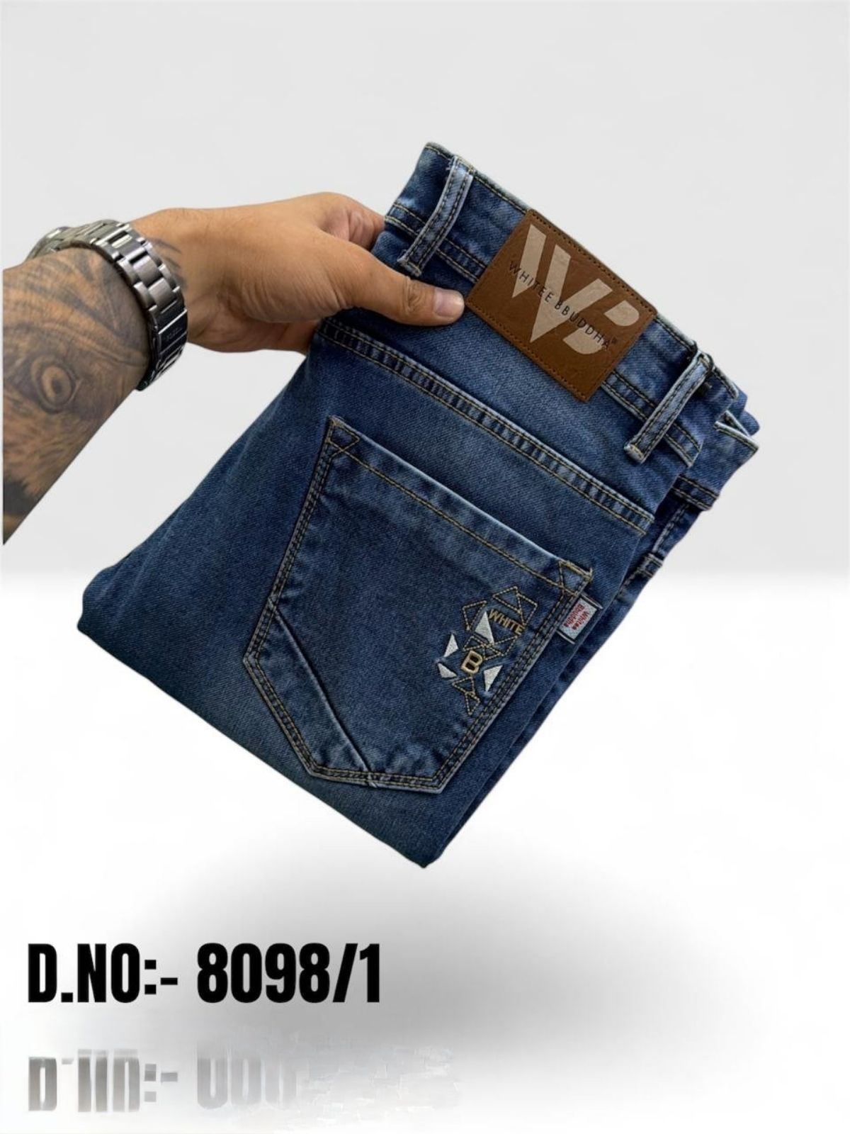 Whitee Budhha Men's Denim Jeans-8098/1 (28-38)