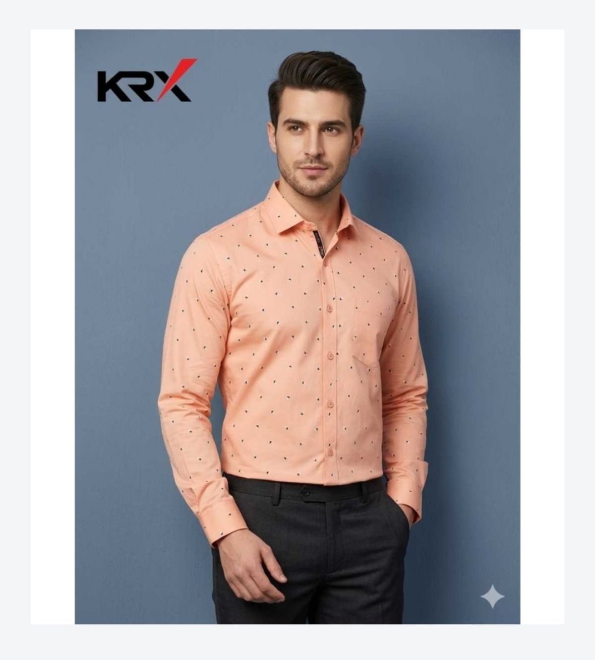 KRX Men's Cotton Poly Shirts Printed