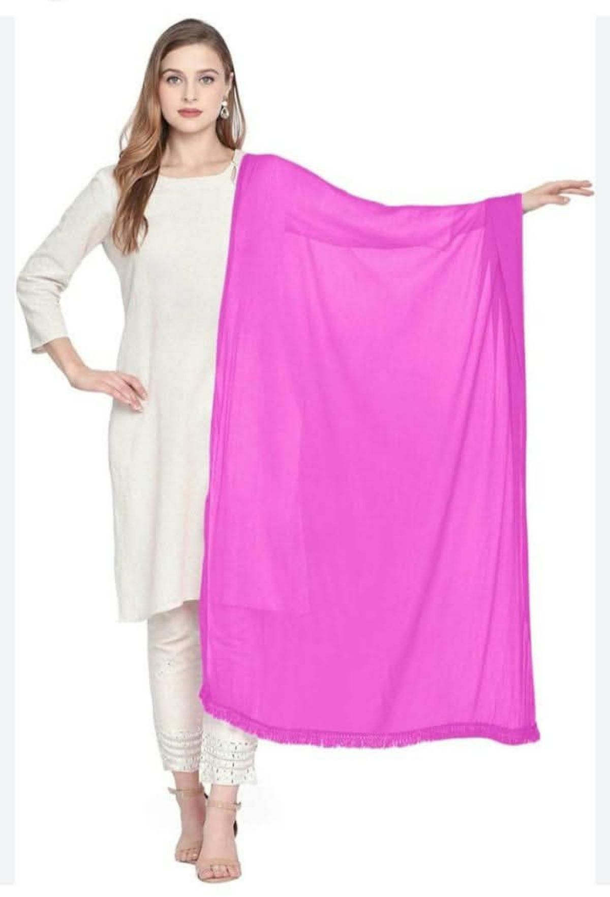 Women's Plain Dupatta