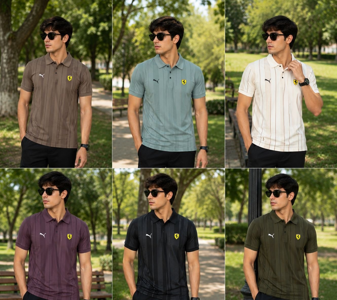 Black Backed T-shirt for men