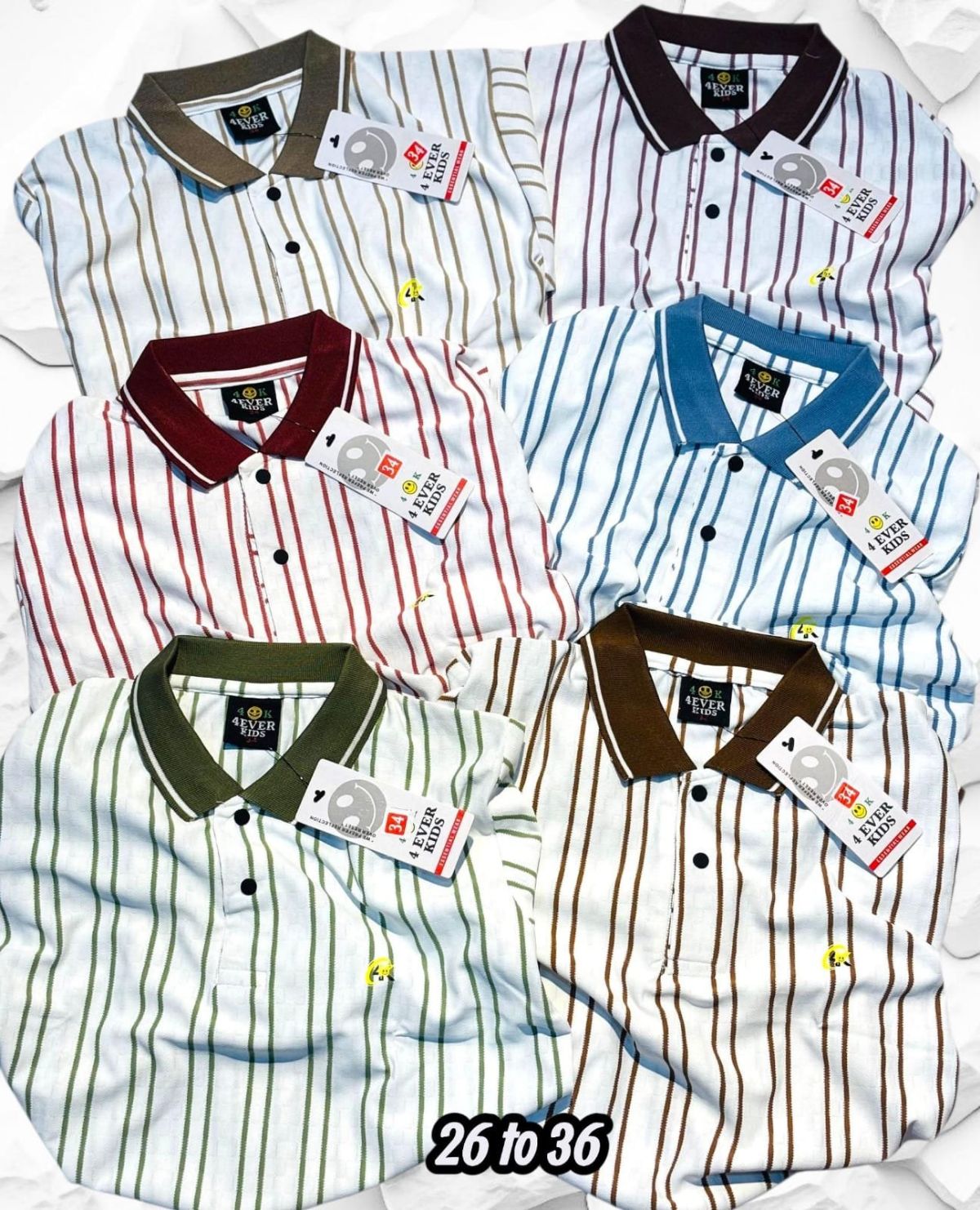SG Fashion Kids Boys T-shirts Set (2-10)