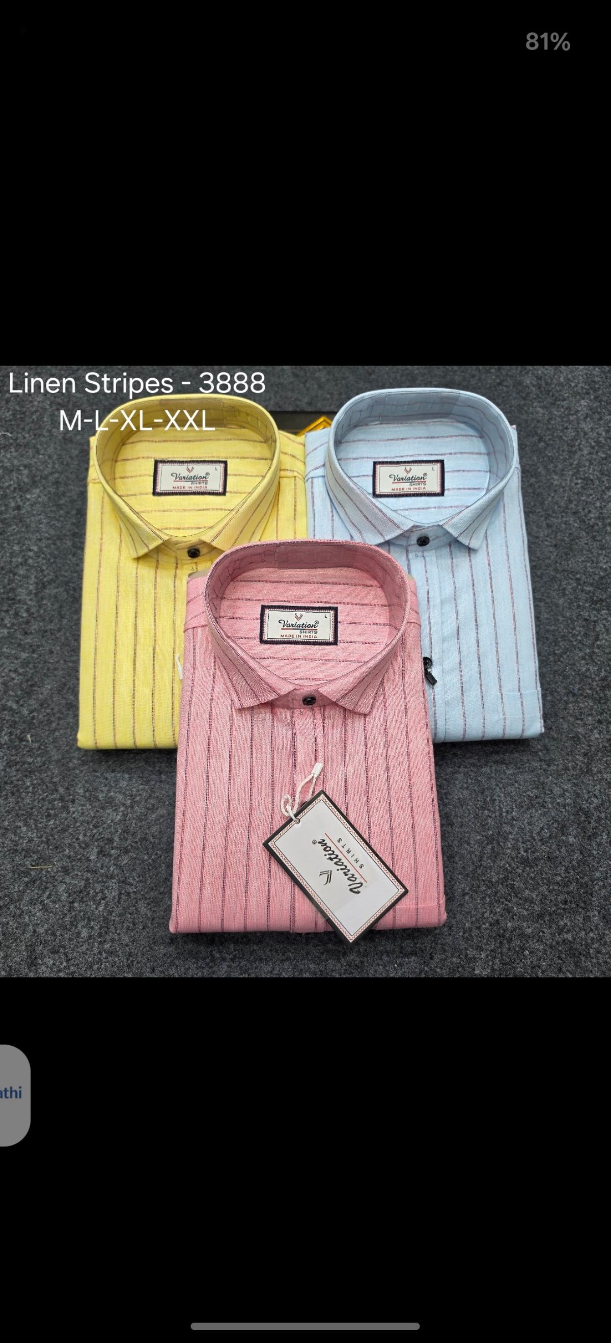 Variation Men's Shirts-3888