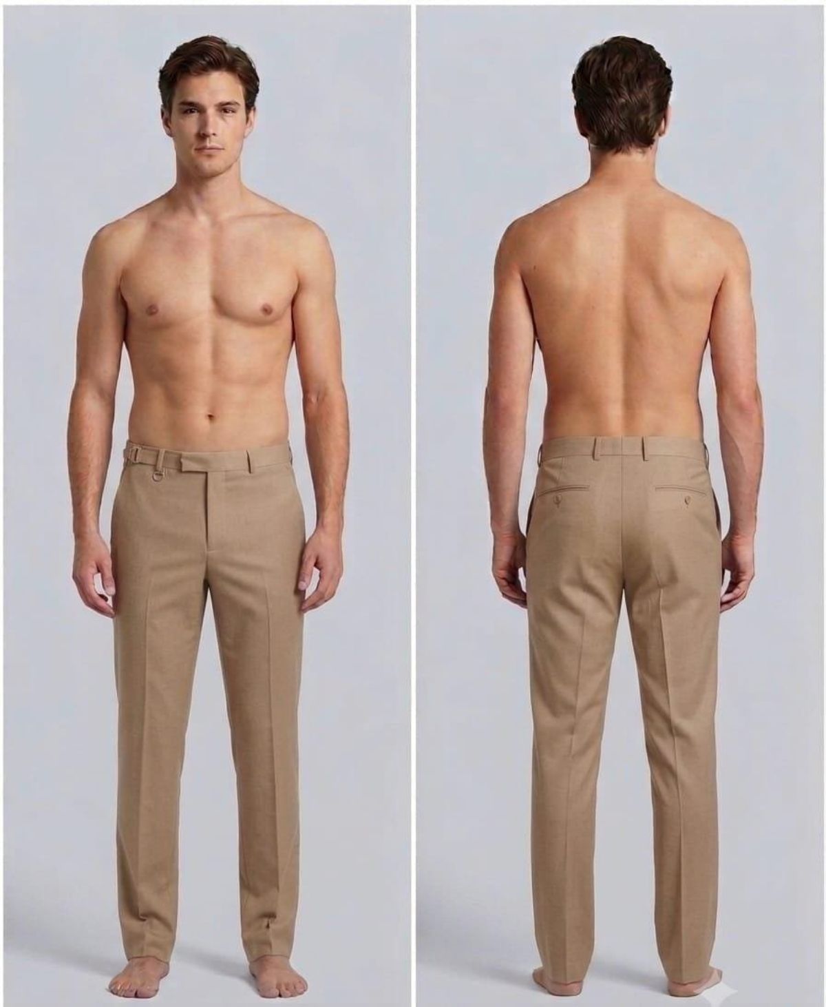 KRX Men's Formal Polofit Pants - HL-22