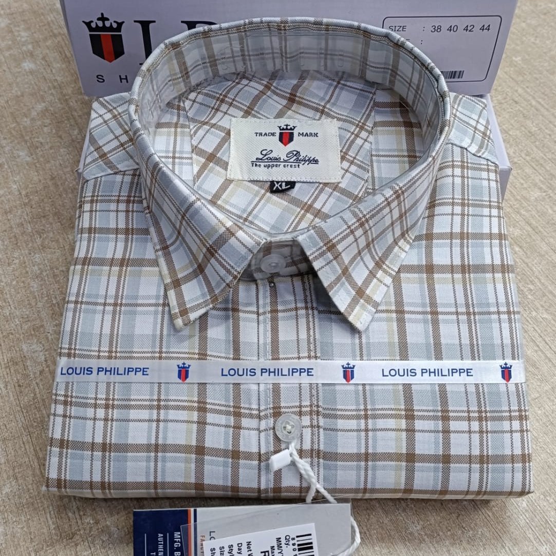 Men's Shirts Oxford check