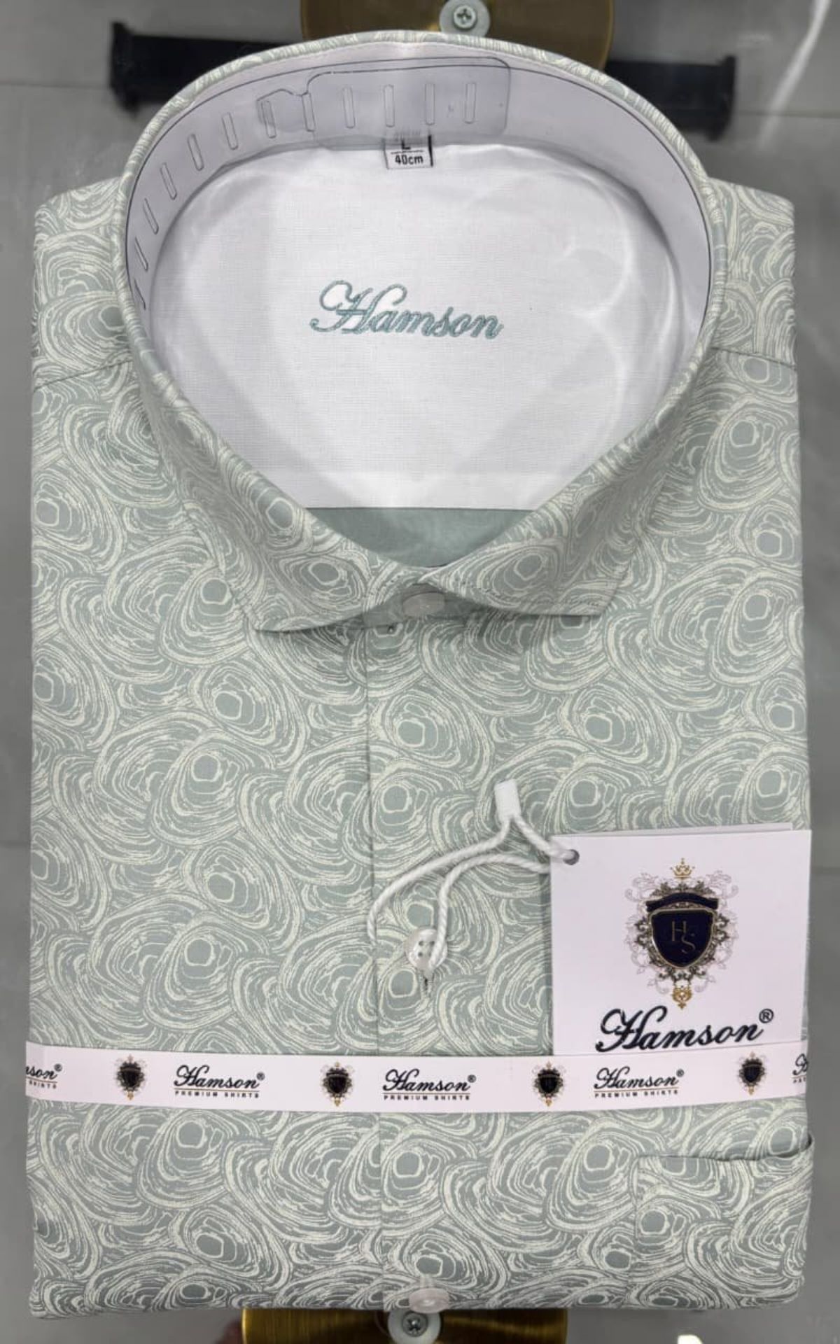 Hamson 100% Giza Cotton Printed  Men's Shirts