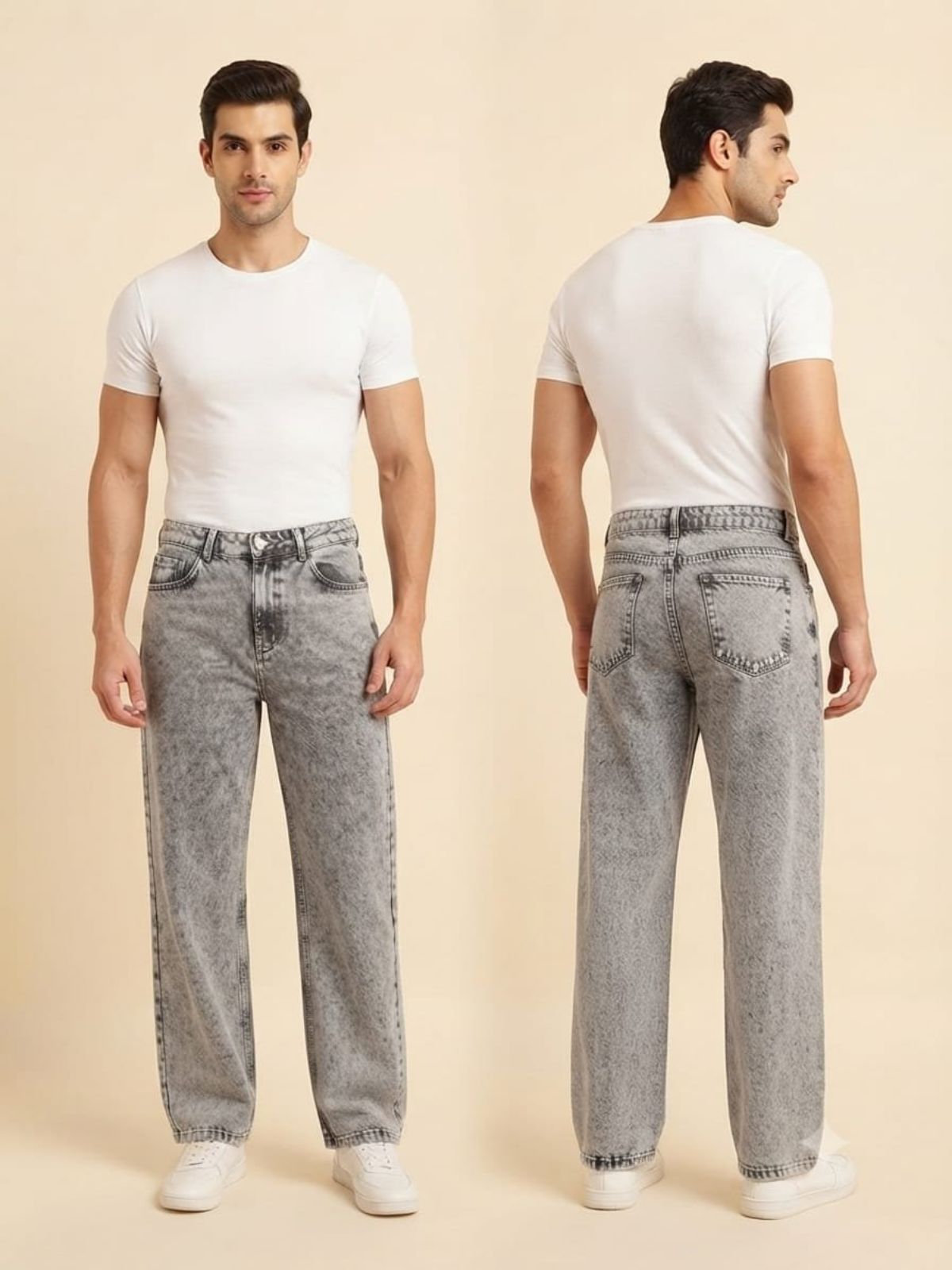 KRX Men's Denim Jeans  Non Lycra