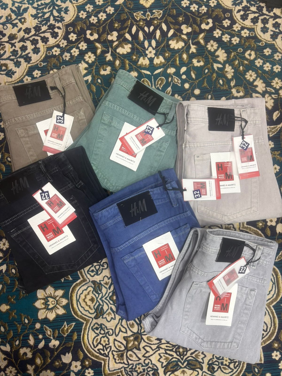 Premium Quality Straight Baggy flat finish (28-34)