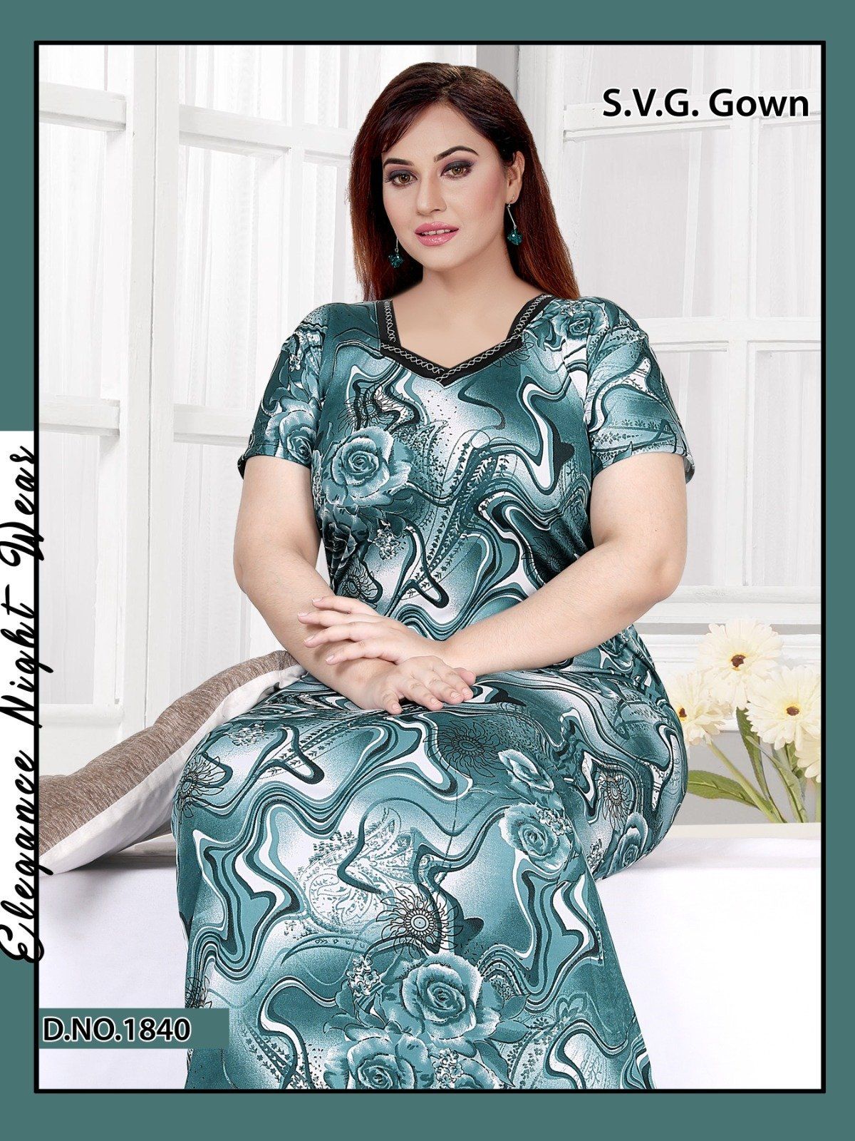 Seven Cross Women's SVG Nighty D No- 1840