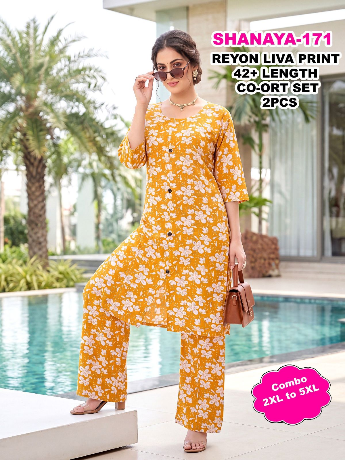 Shree Surbhi Women's Ethnic Wear Co-ord Set- Shanaya-171