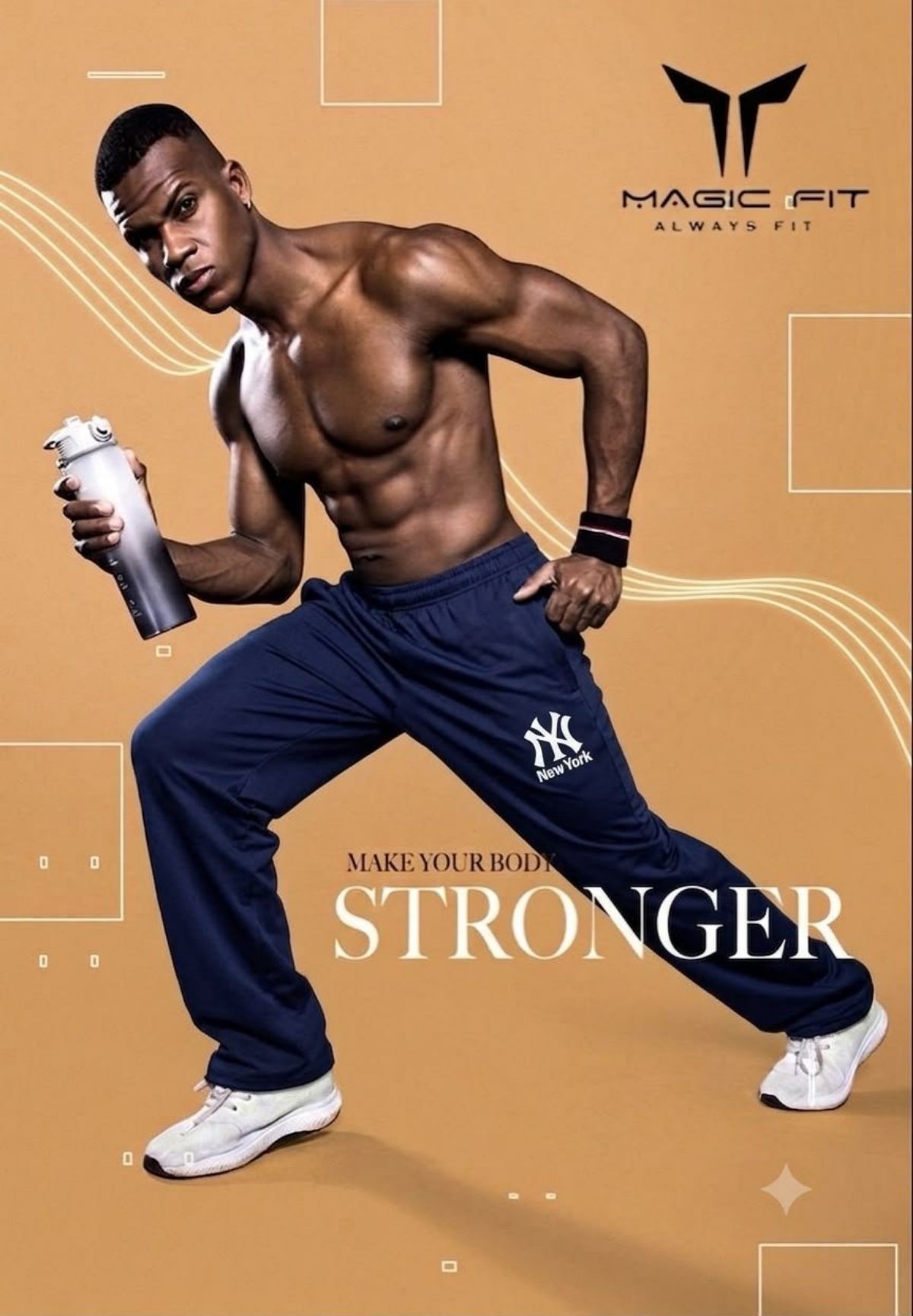 Magicfit Zen Lycra Men's Trackpants