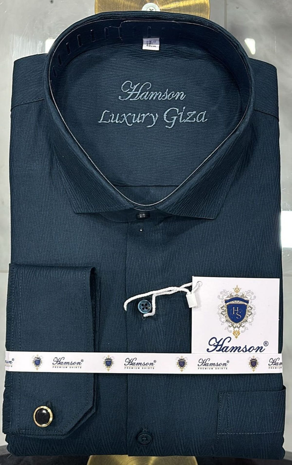 Hamson Italian Giza Cotton Designer Shirts for Men's