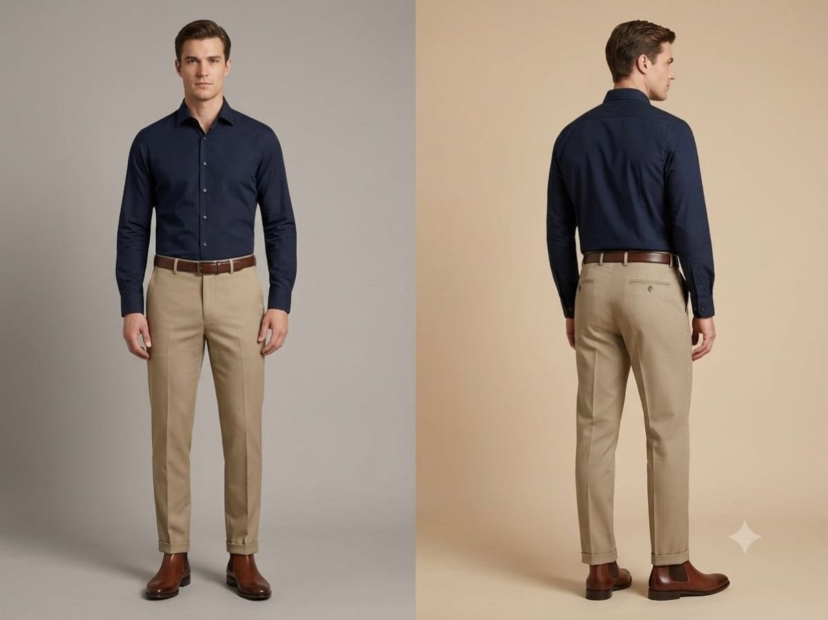 KRX Men's Imported Twill Fabric Polofit Pants - HL-07