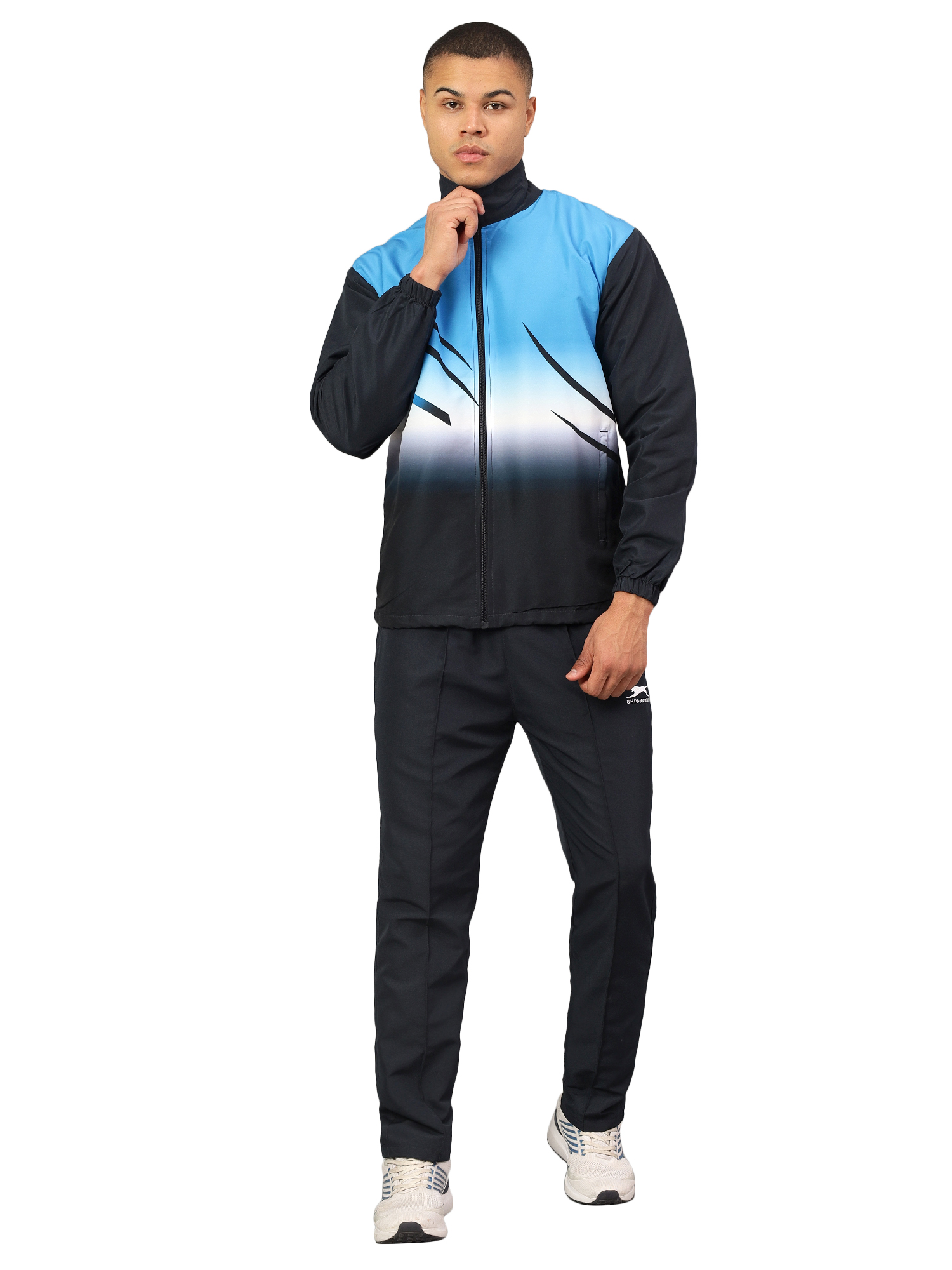 Men's Tracksuit  D-SNTSTZHS965_Navy/Cyan/White_L_TZ