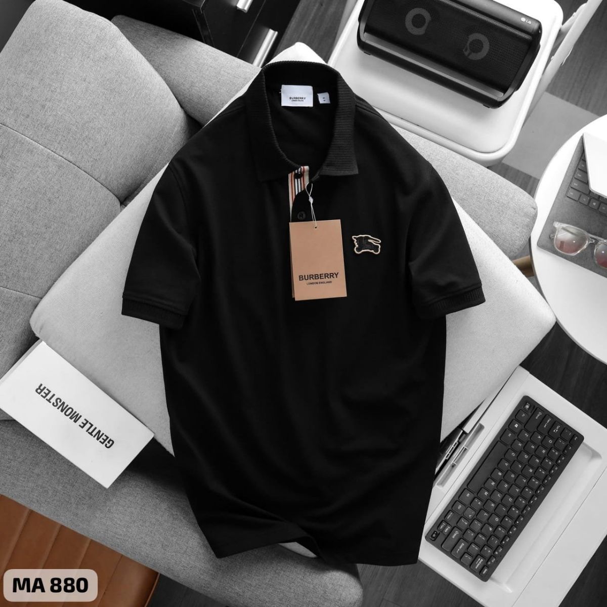 BURBERRY MENS PREMIUM POLO SHIRTS M TO 2XL