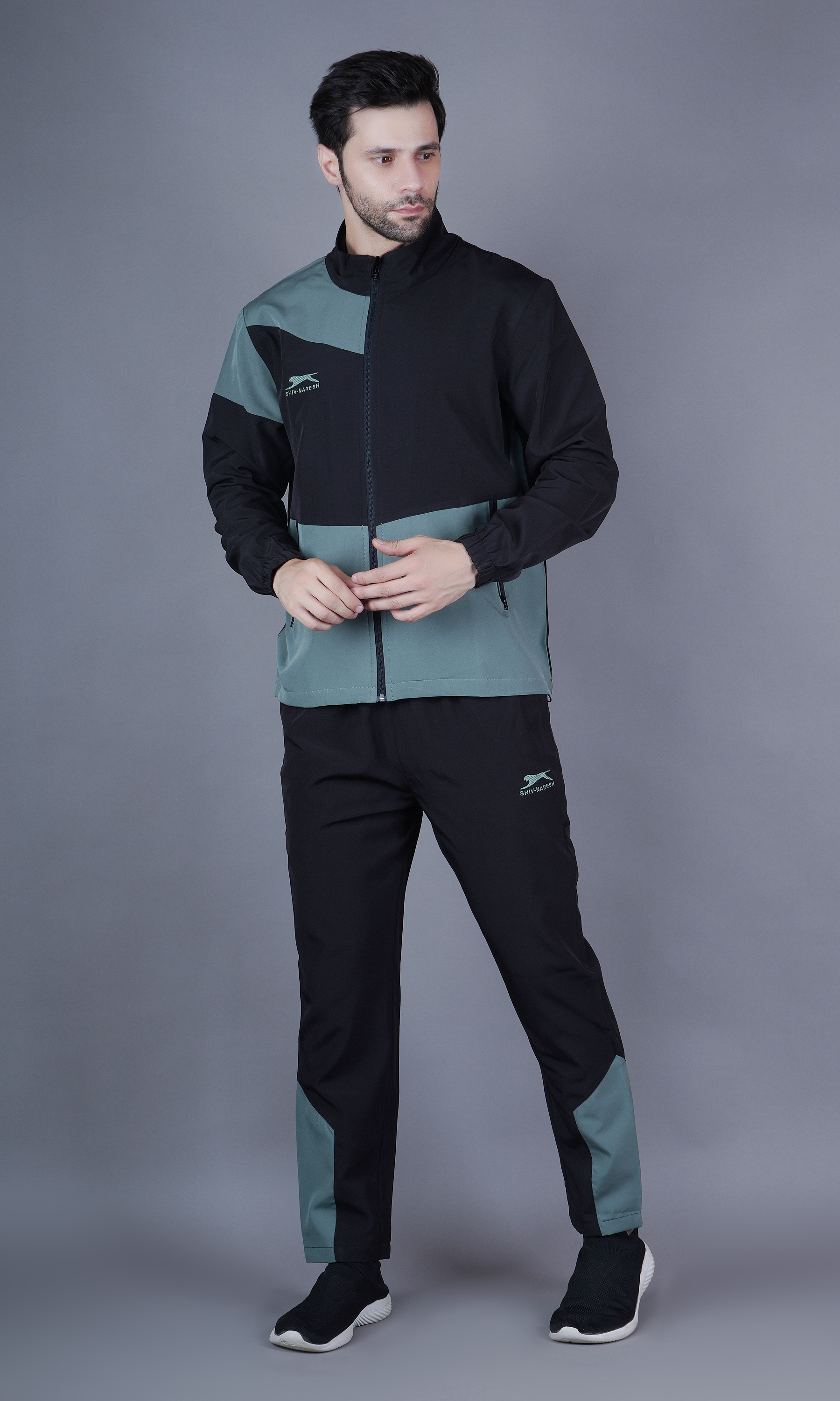 Men's Tracksuit  SNTSW108M-Black/Pista-XL