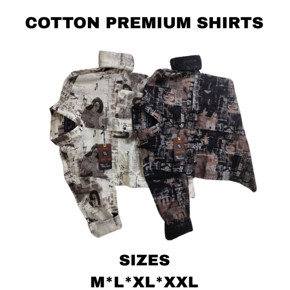 Menz Cotton Premium Quality Men's Printed Shirts