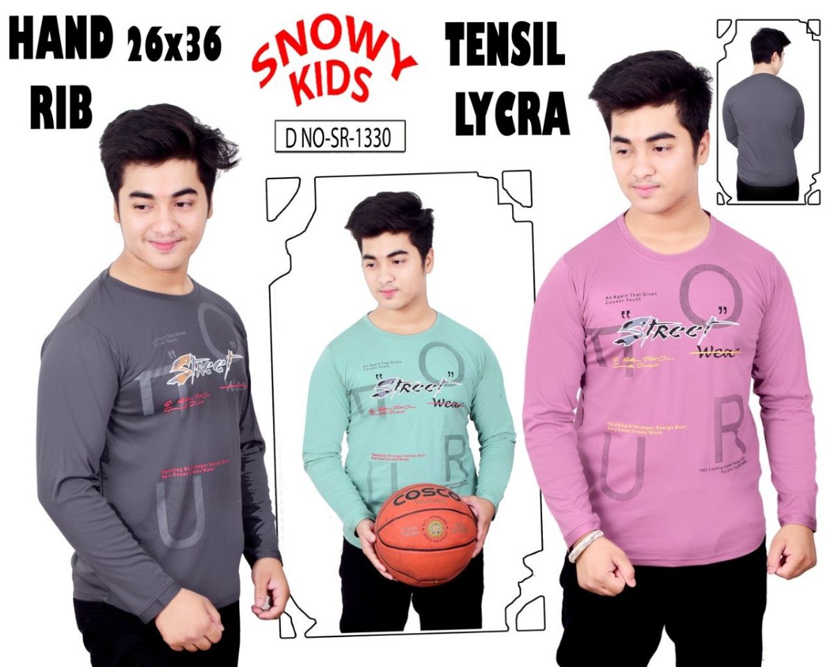 Kids Full Sleeve T-shirts - SR 1330