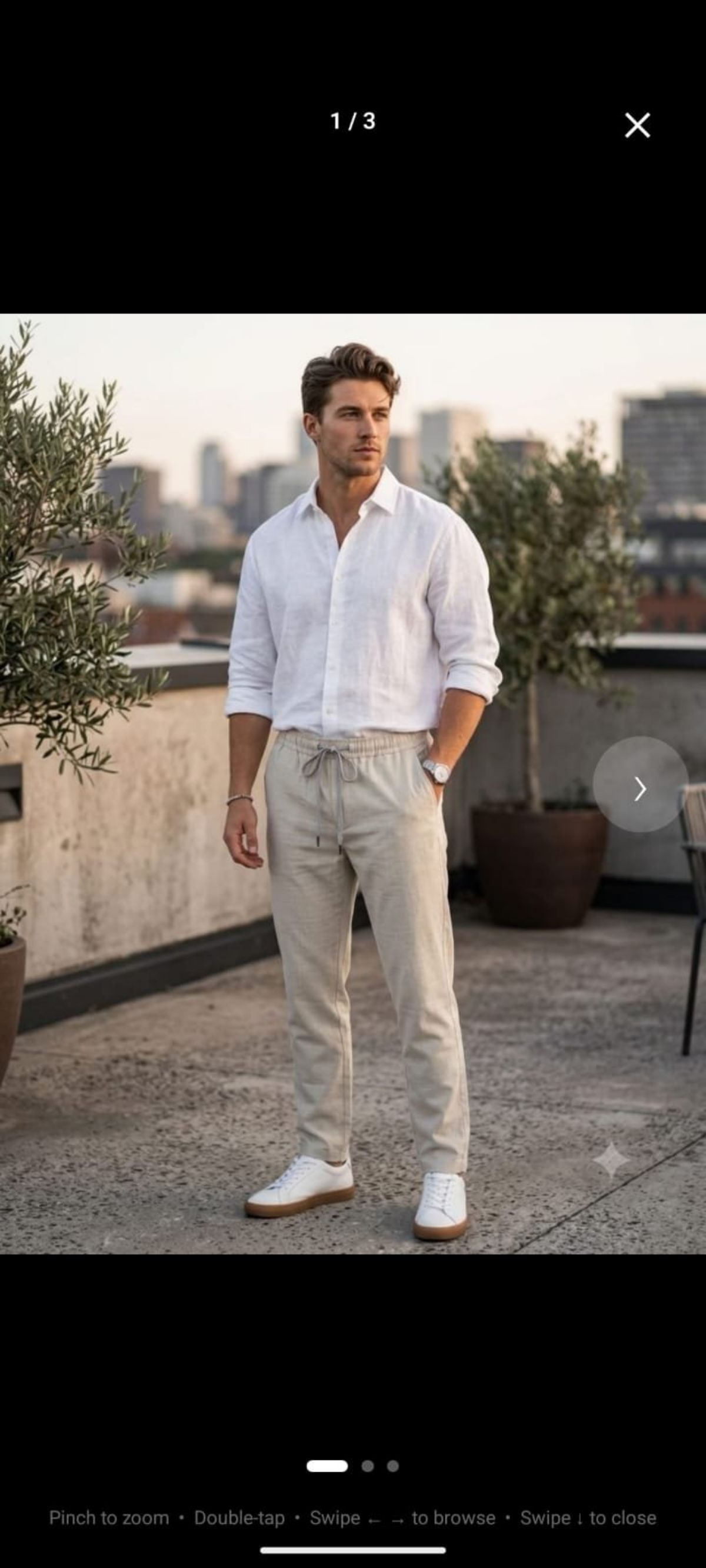 KRX Men's Linen Pants