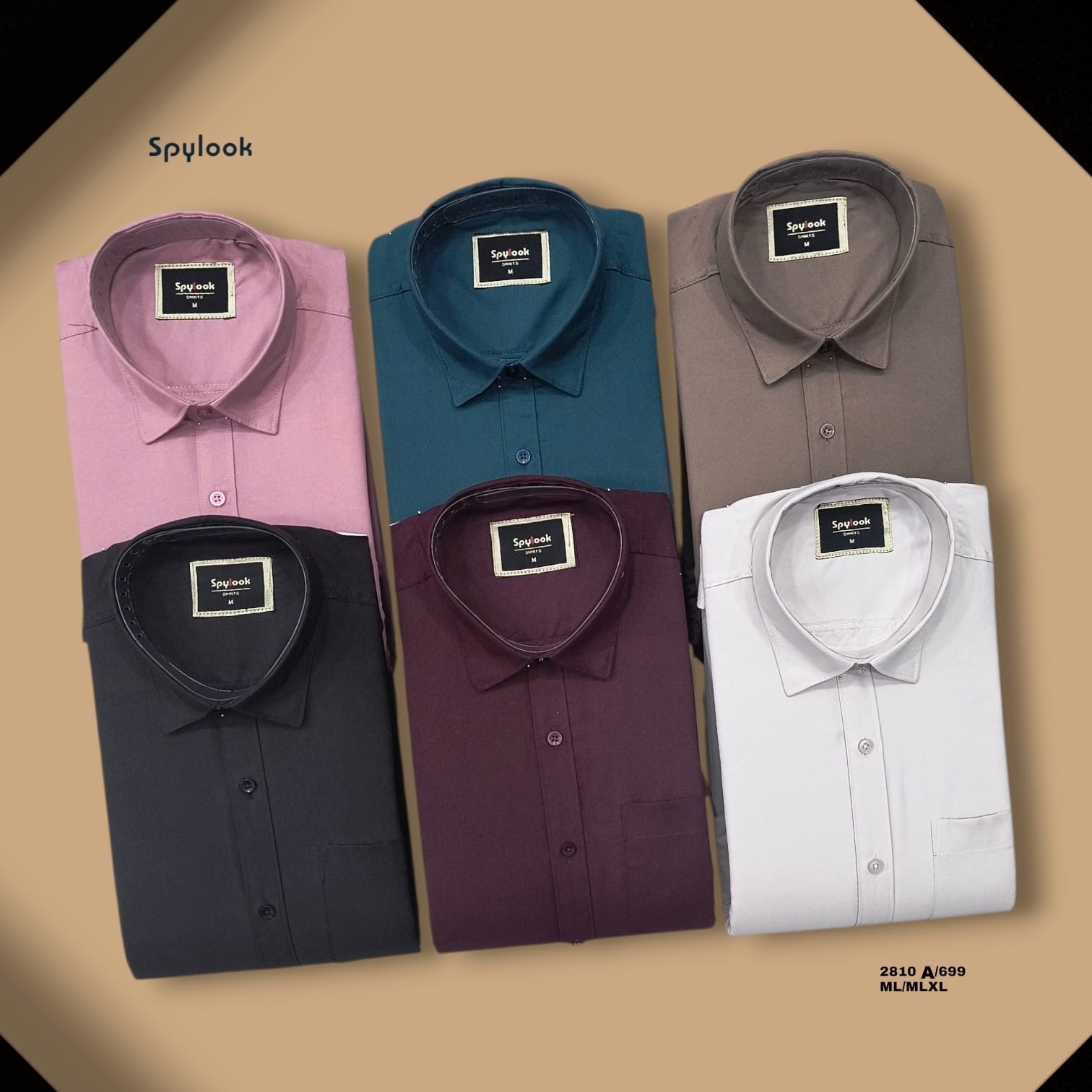 ML CREATION SPYLOOK PLAIN SHIRT 2810A/ML