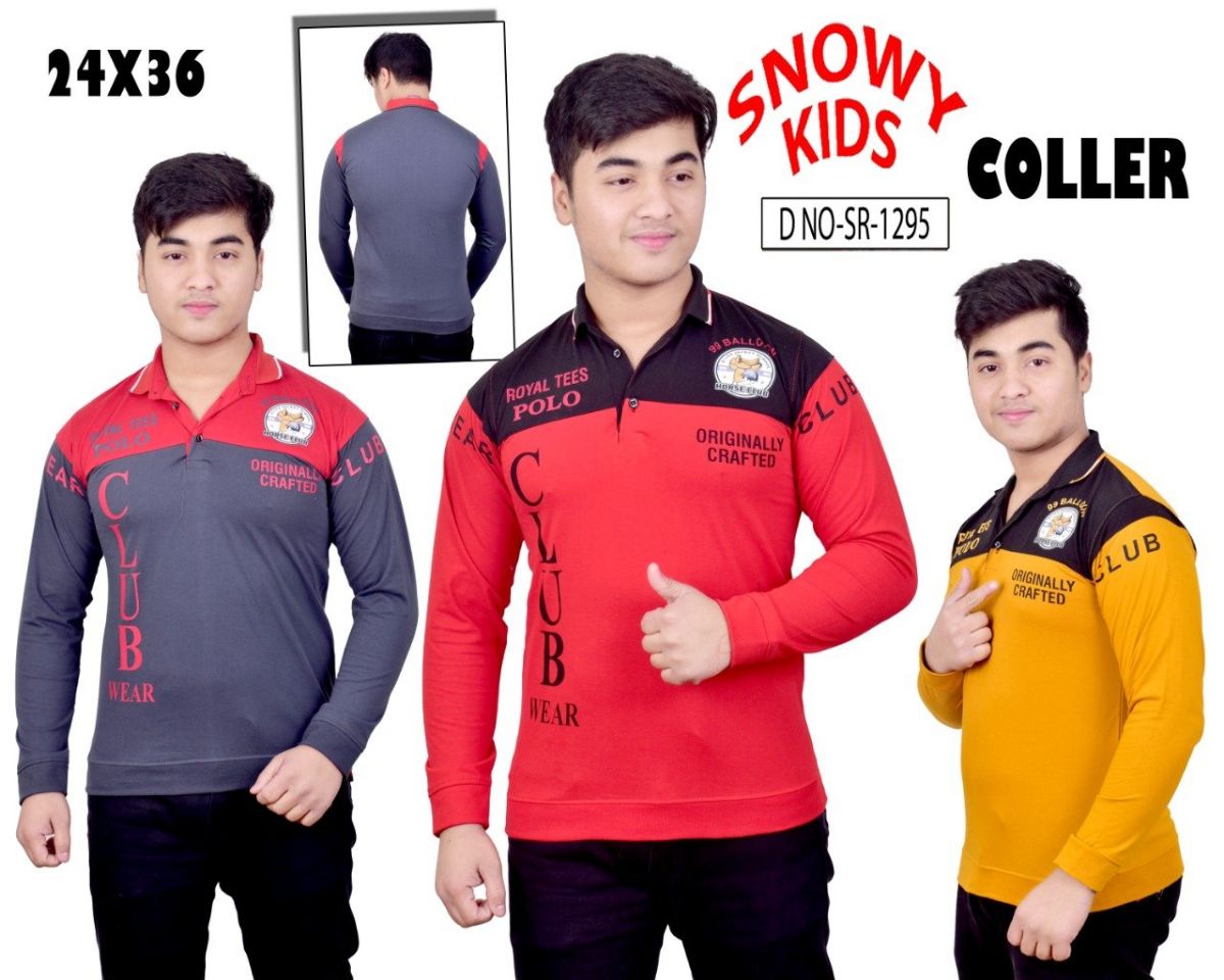 Kids Full Sleeve T-shirts - SR-1295