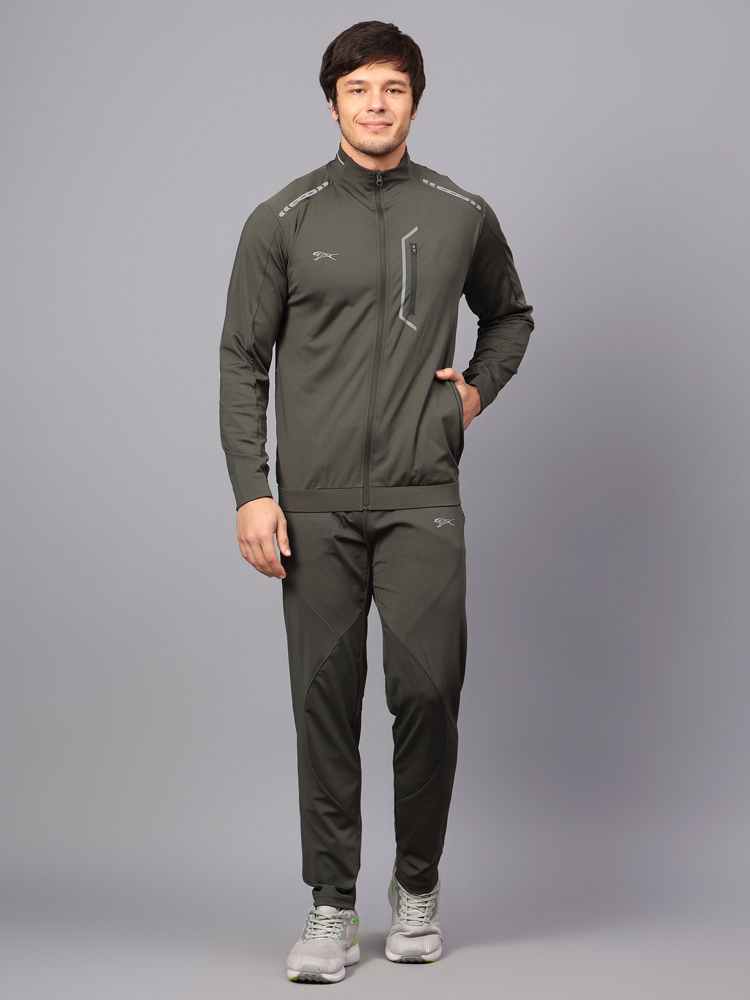 Men's Tracksuit  SNTSW110M-Olive -XXL