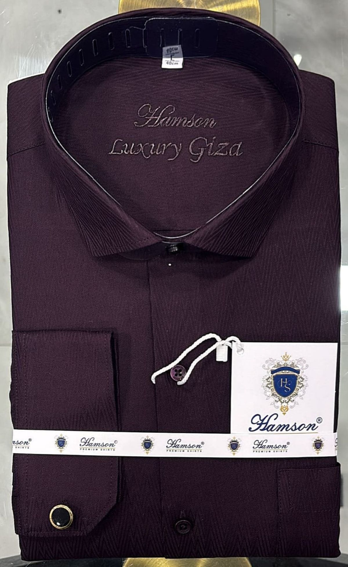 Hamson Italian Giza Cotton Designer Shirts for Men's (Clone)