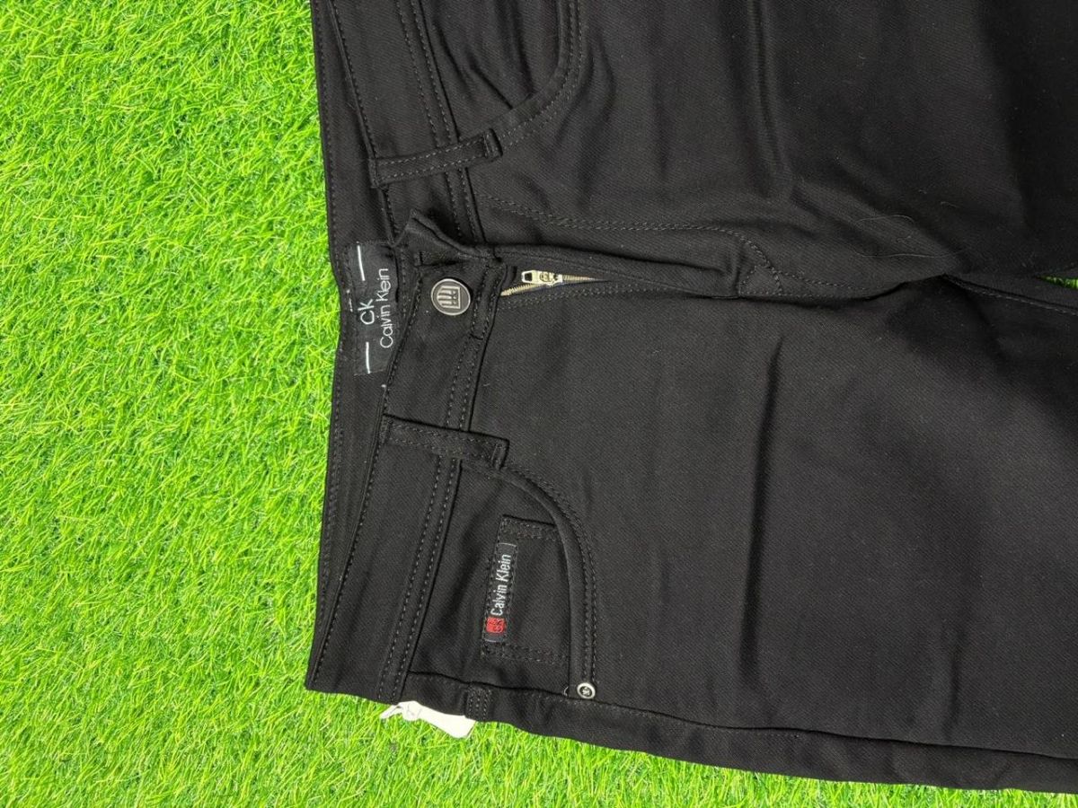 CK Brand Men's Z Black Double Count Yarn Jeans Black