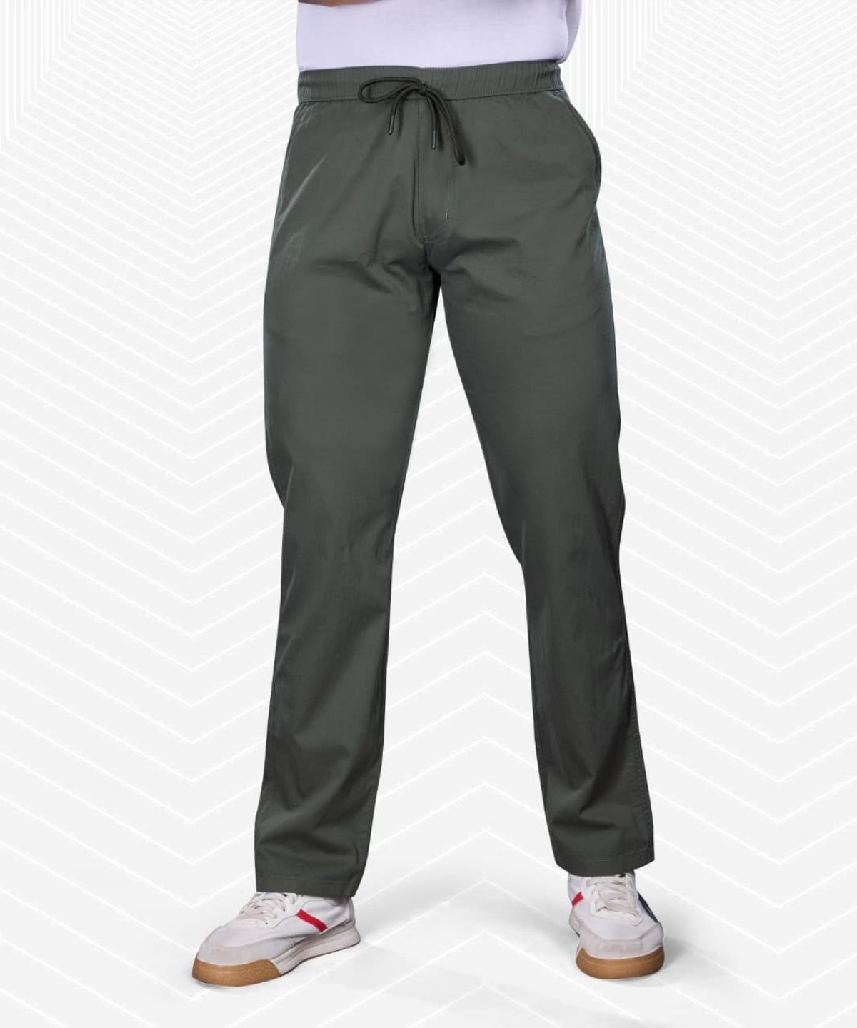 Pro-Noun Men's Lounge Wear Cotton Trackpant- D No- Cotonix-9-610-Haze
