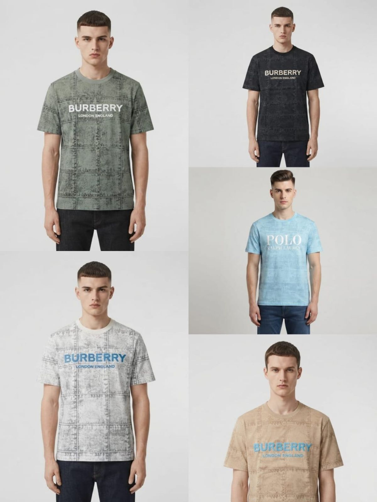Round Neck T-shirts For Men's