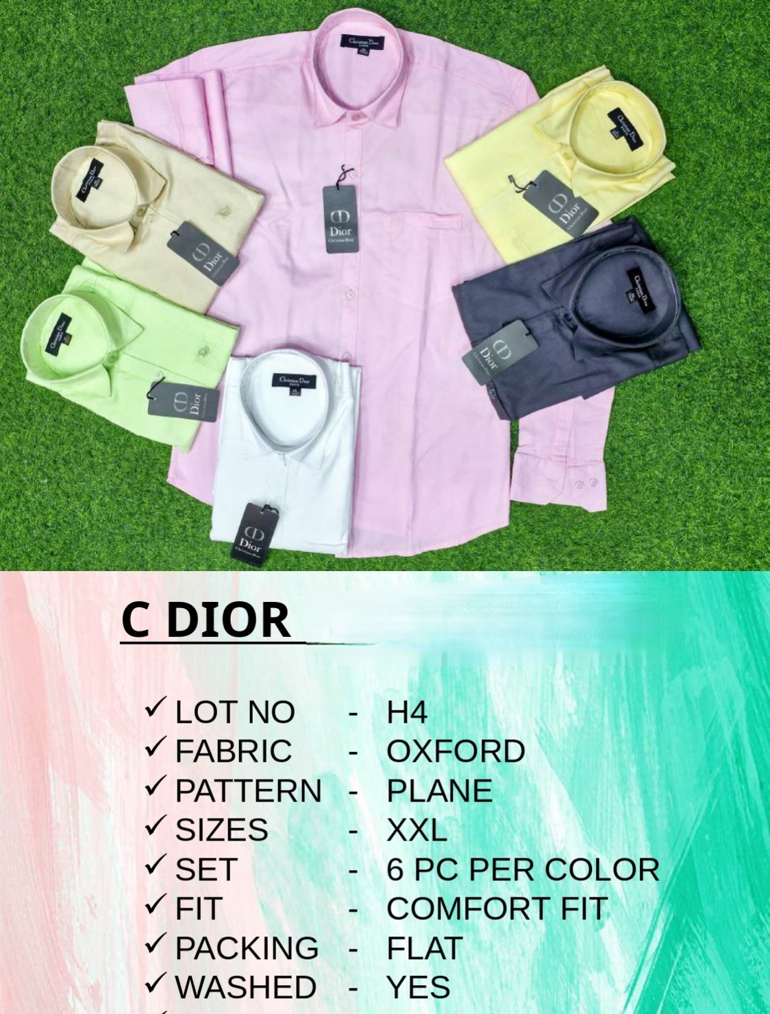 Men's Shirts- C DIOR