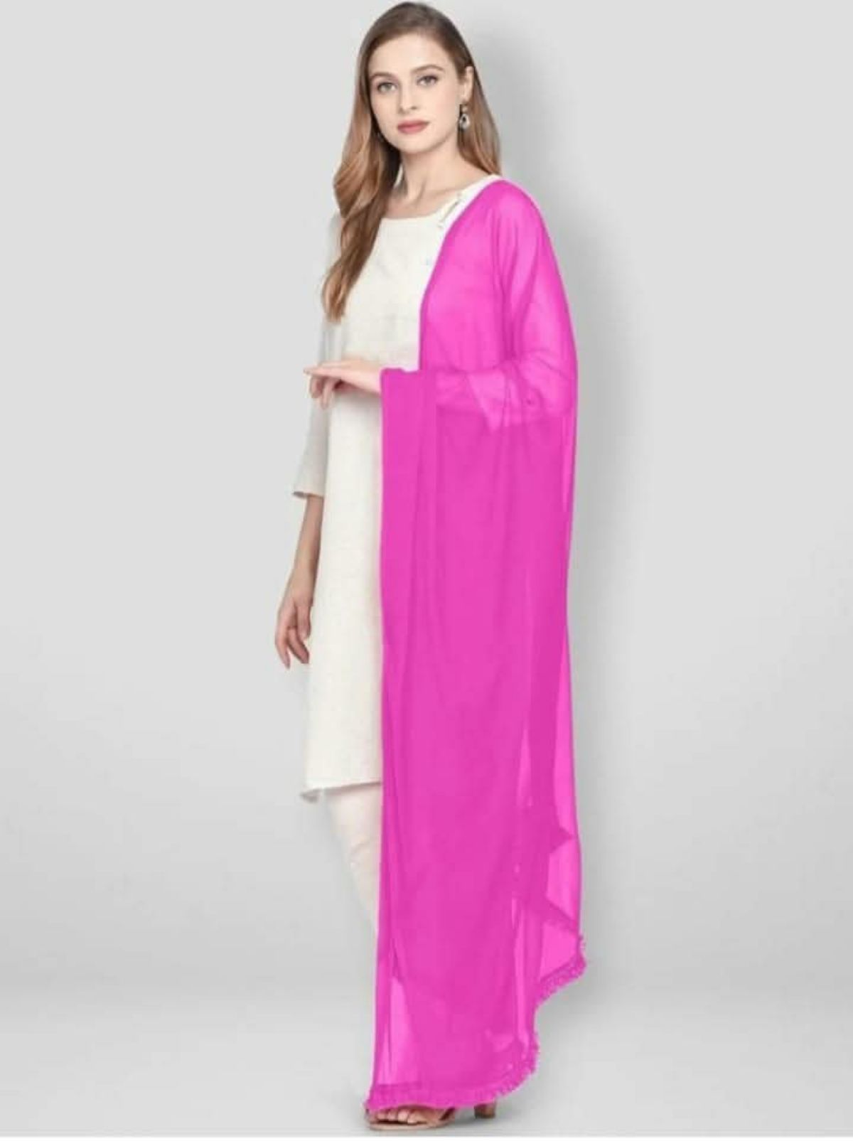 Women's Plain Dupatta