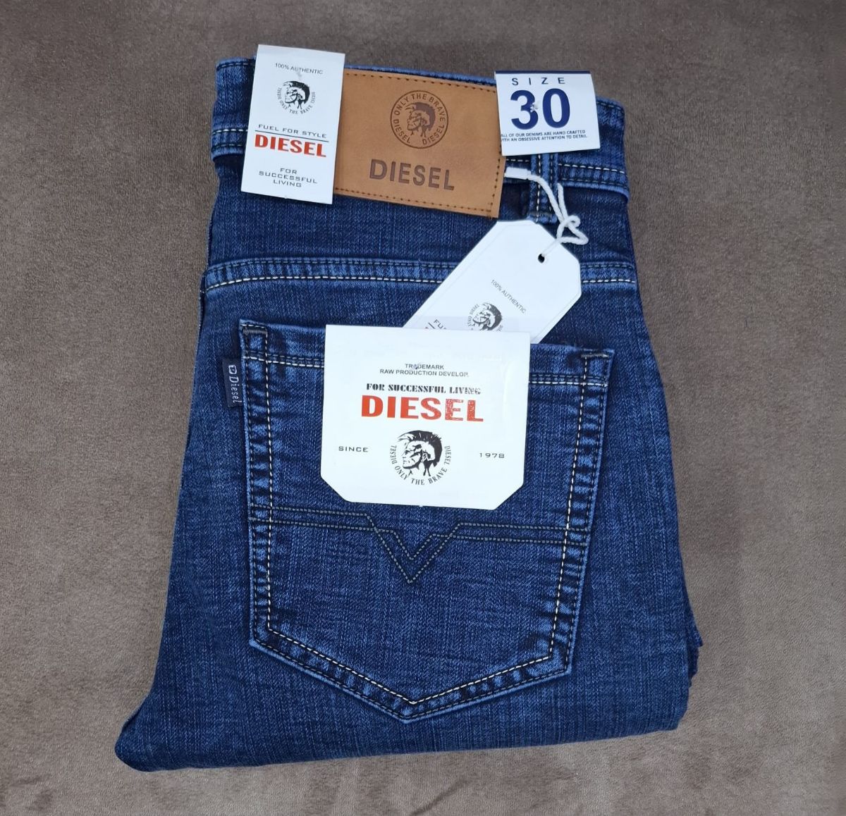 Men's Denim Jeans- Navy