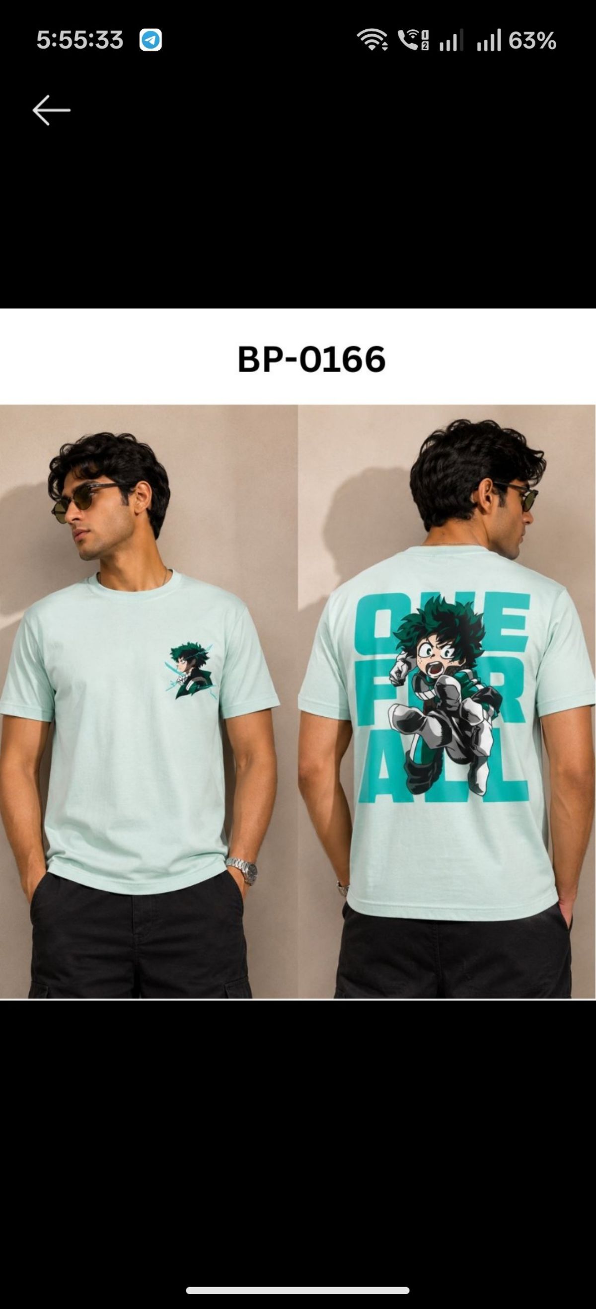 TOMHIDDLE MENS PRINTED T-SHIRT- A4-BP-0166