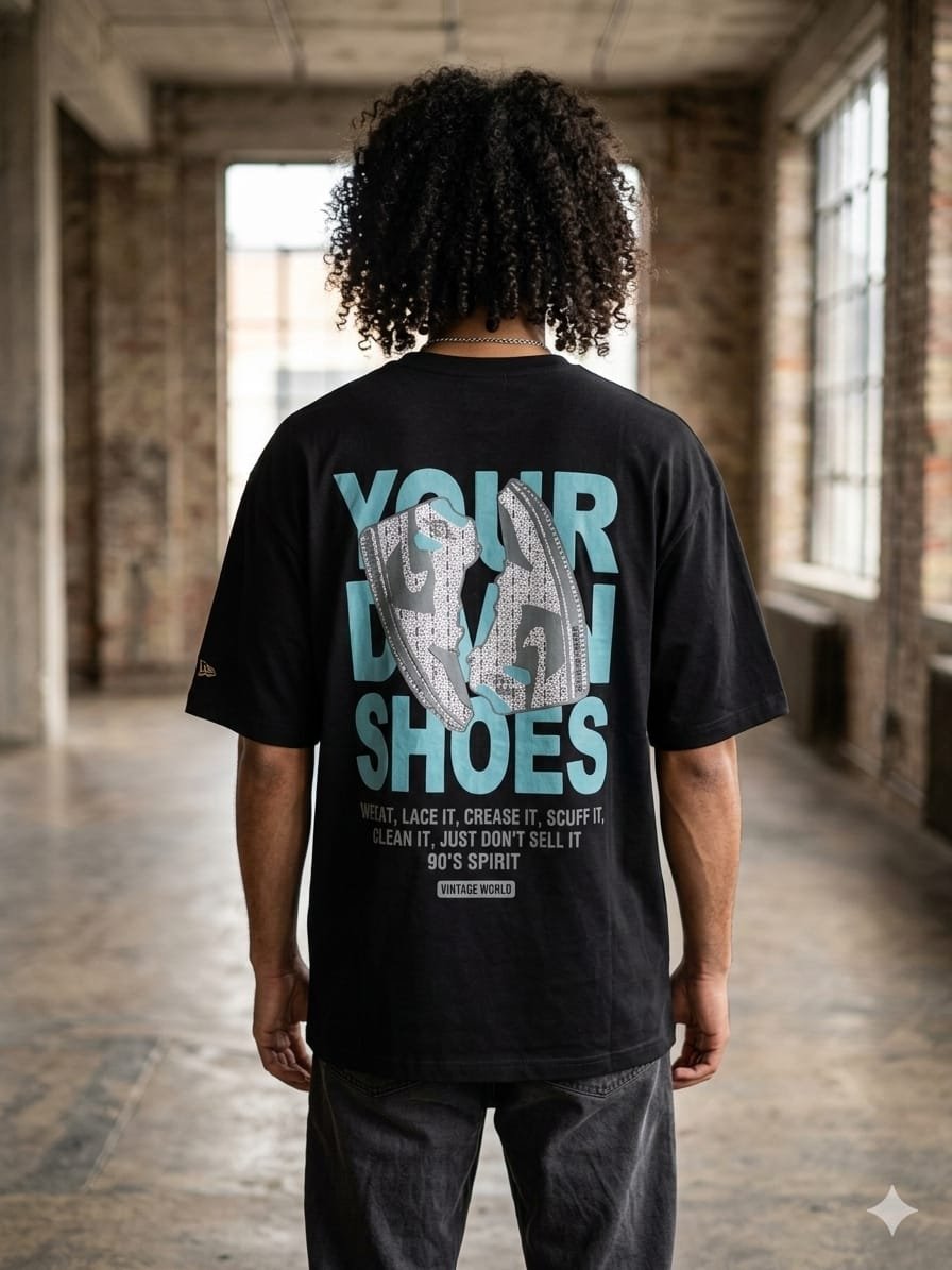 Men's OS SHOES  t-shirt By Magic fit