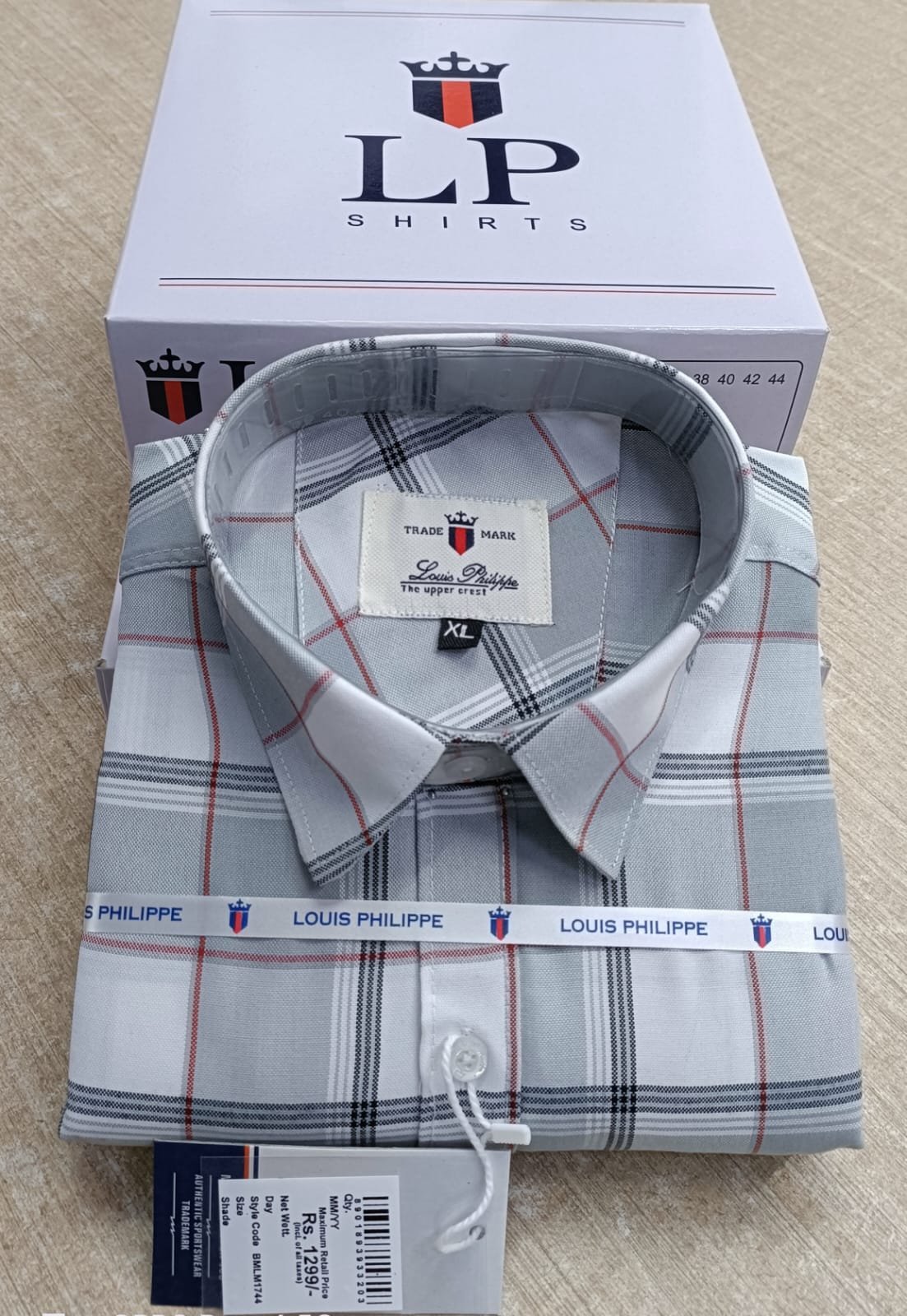 Men's Shirts Oxford check